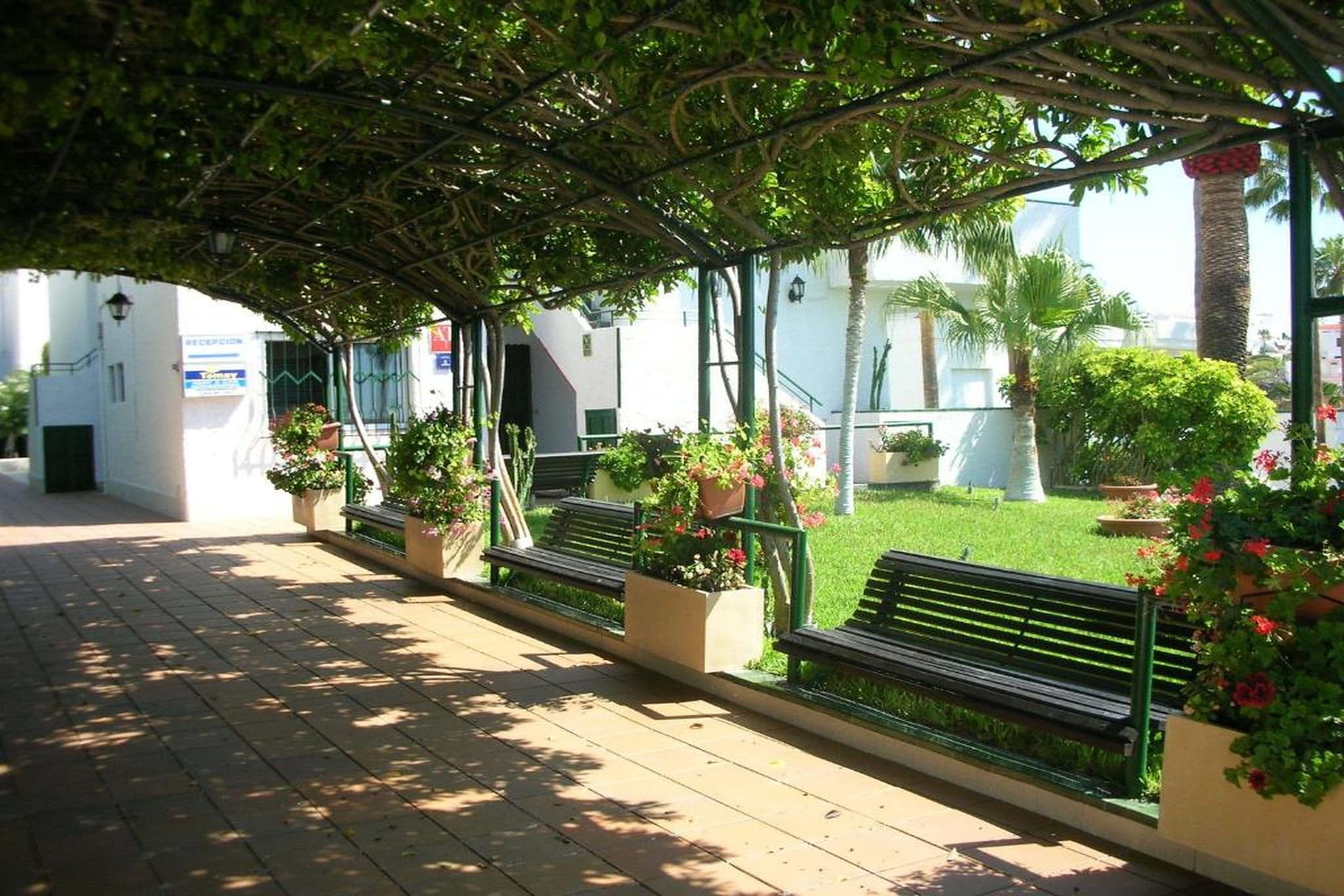 Basement: (Living room(single bed, single bed), Kitchen(toaster, cooker, microwave, fridge-freezer), bathroom(bathtub or shower))\n\ngarden, swimming pool(shared with other guests)