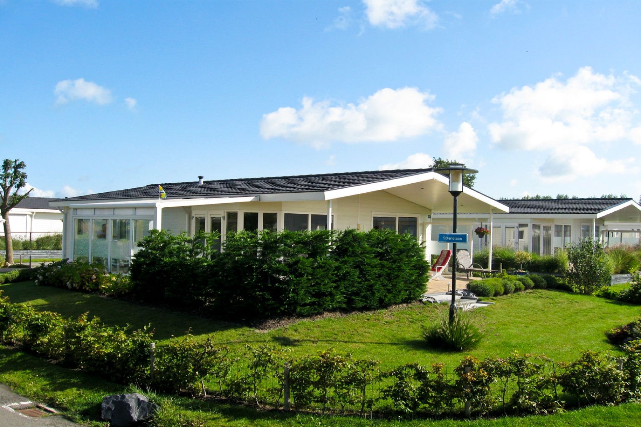 Joli chalet avec plage à 600 m.