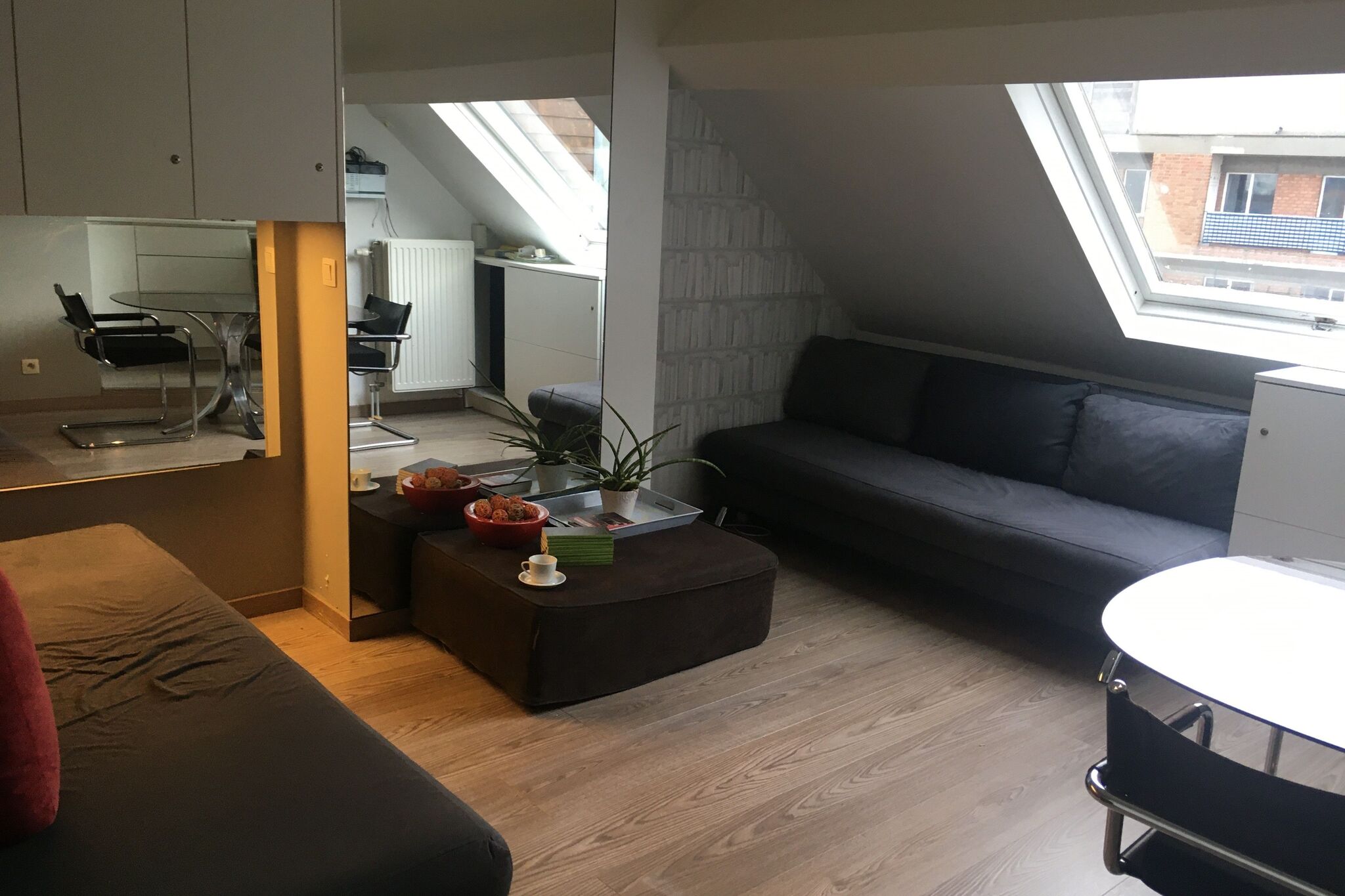 Bright apartment in Oostende with roof terrace