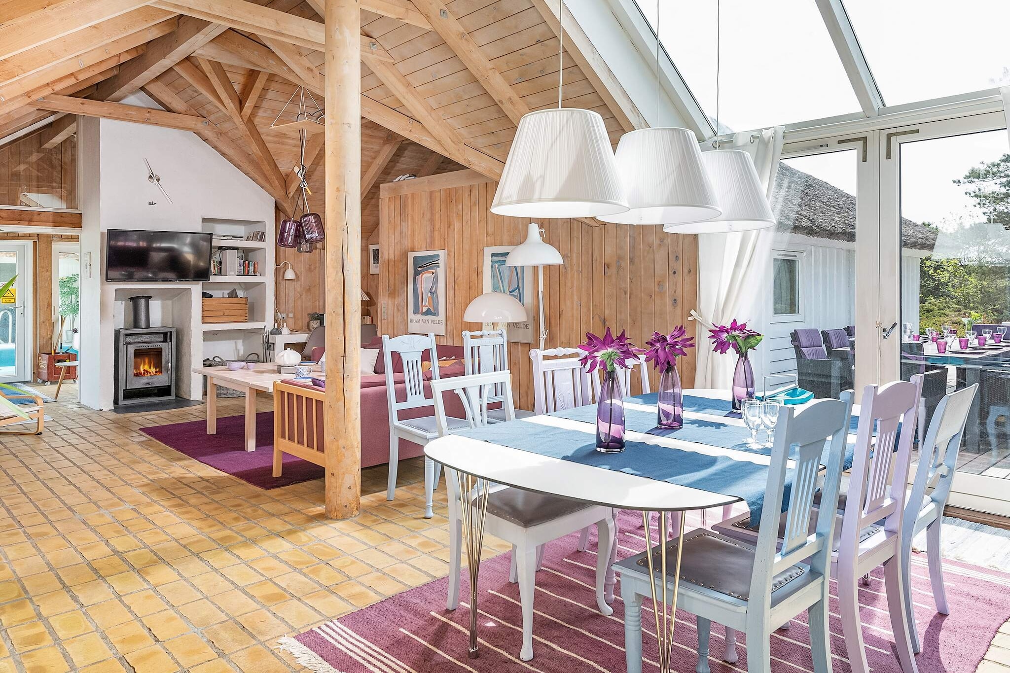 Maison de vacances pour 10 a Fjerritslev-By Traum - Intérieur