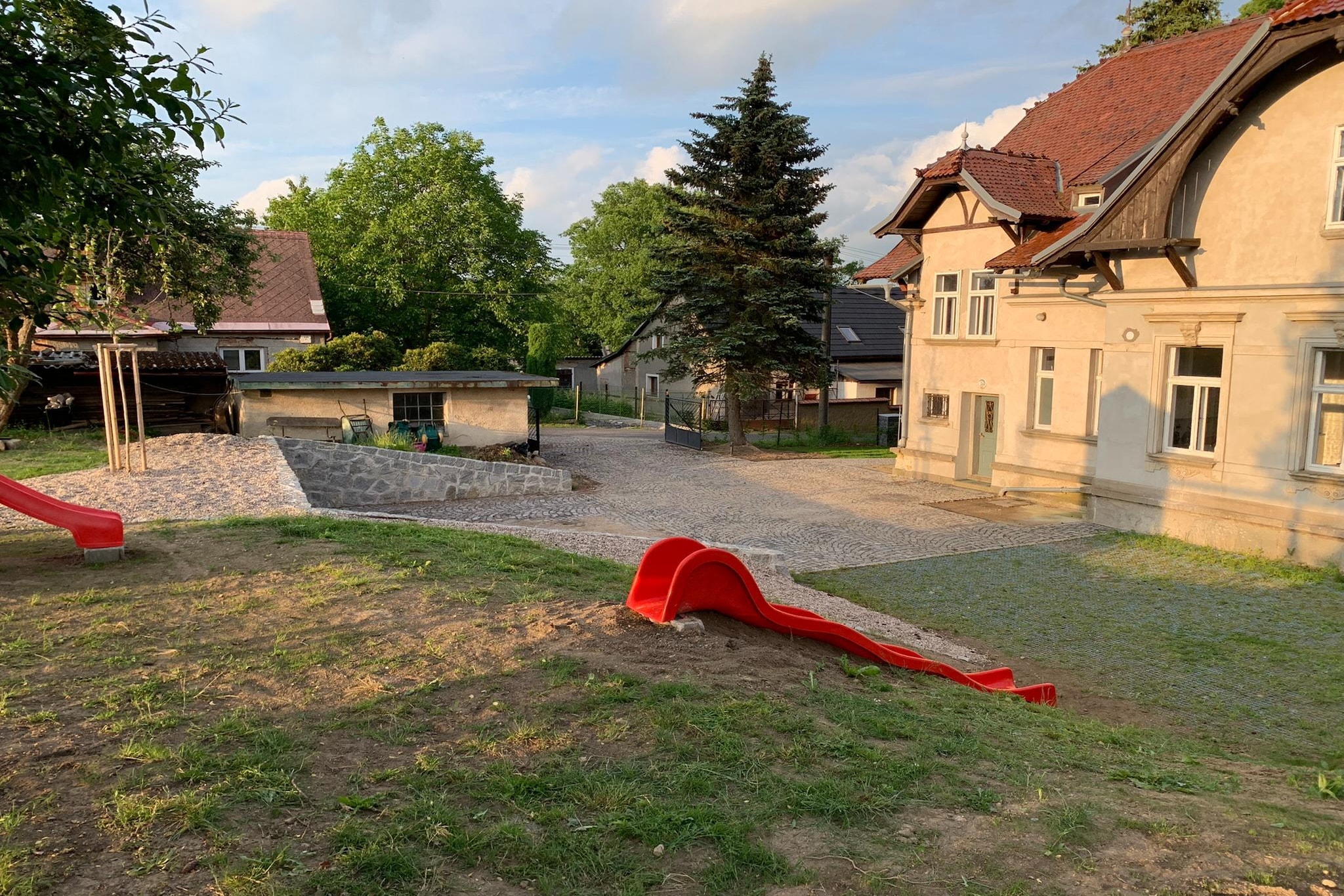 Spacious holiday home in Å luknov with private garden