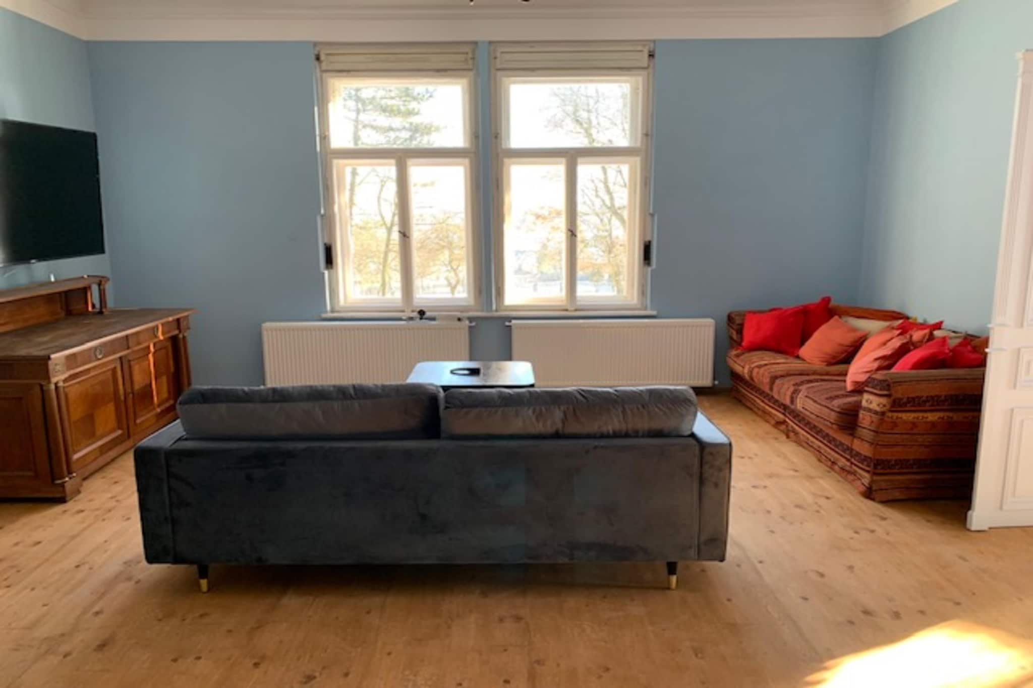 An optional utilities and service fee of EUR 60,00 will be charged before your arrival. Details are given below.<br> This is a recently renovated holiday home for rent for up to 15 people (the building is always privately rented out to 1 group of customers) is located on a large plot with trees. The rooms are hotel style, each with a private bathroom and a TV. You can start your day with the morning walk in the forest 500 m away. From the general supplies store, you can buy the essentials 2 km away. From the restaurants 200 m away, you can gorge on the tasty delicacies. On the ground floor, you will have comfortable bedrooms to relax. The rooms are equipped with antique furniture, mattresses and slatted bases are of the hotel type. The common areas are very generous. Internet is available on both floors in the building. Heating is solved by heat pumps. The water comes from its own deep well. There are no neighbors and there are parking spaces for 5 cars on the plot. <br><b> Optional Utilities & Service Package </b><br><b> An optional utilities and service package of EUR 60,00 </b> can be selected prior to your arrival. You will receive a separate communication with the payment link should you wish to include it.<br>This package ensures a seamless stay and conveniently covers services such as final cleaning, utility consumption, service support, and protection against minor damages or incidental costs during your stay.<br>Guests who prefer may manage these services independently, provided the property is returned in good order at check-out.
