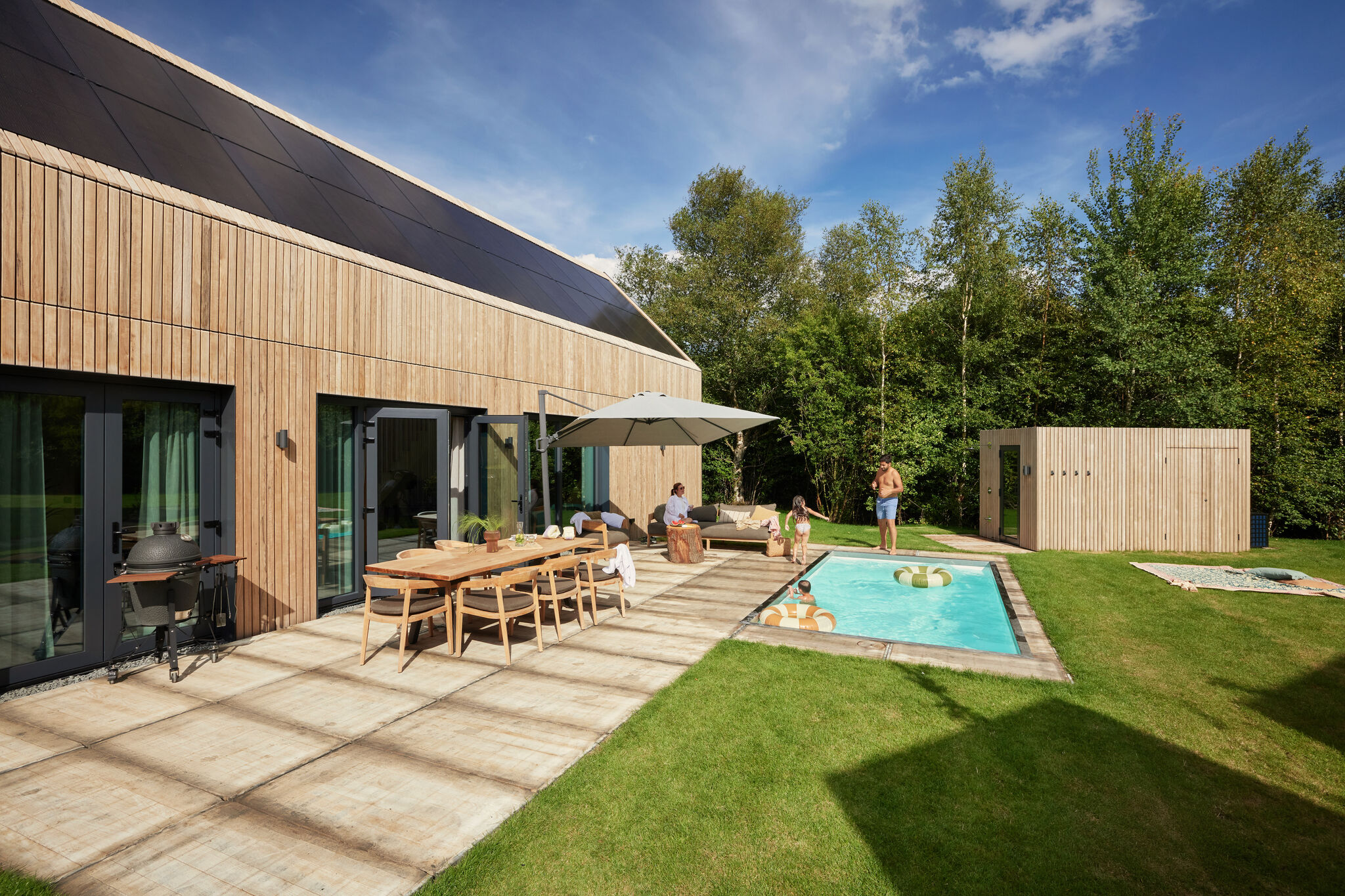 Maison de vacances avec sauna et piscine privée