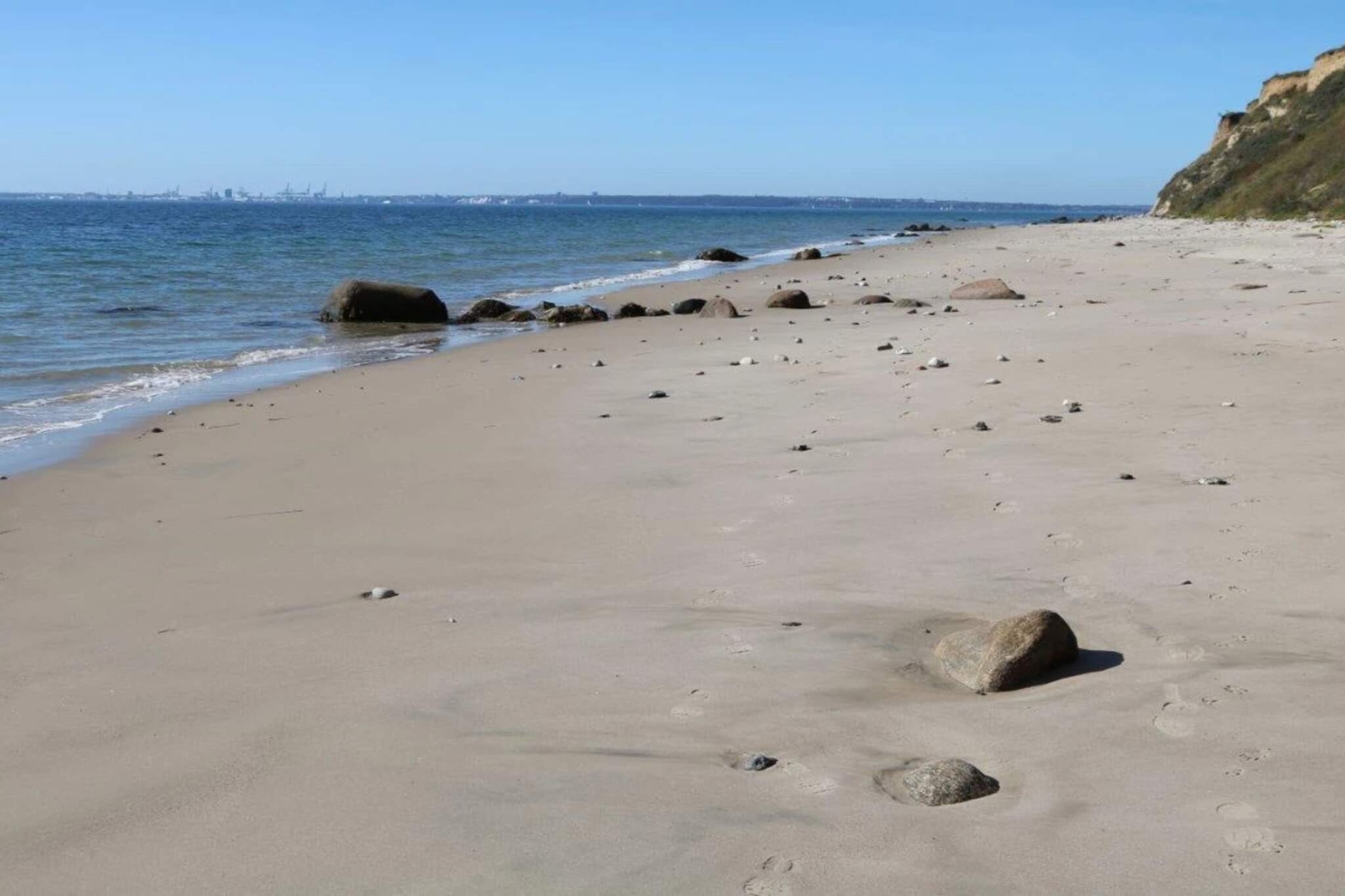 Rustige oase in Knebel - Waterzicht