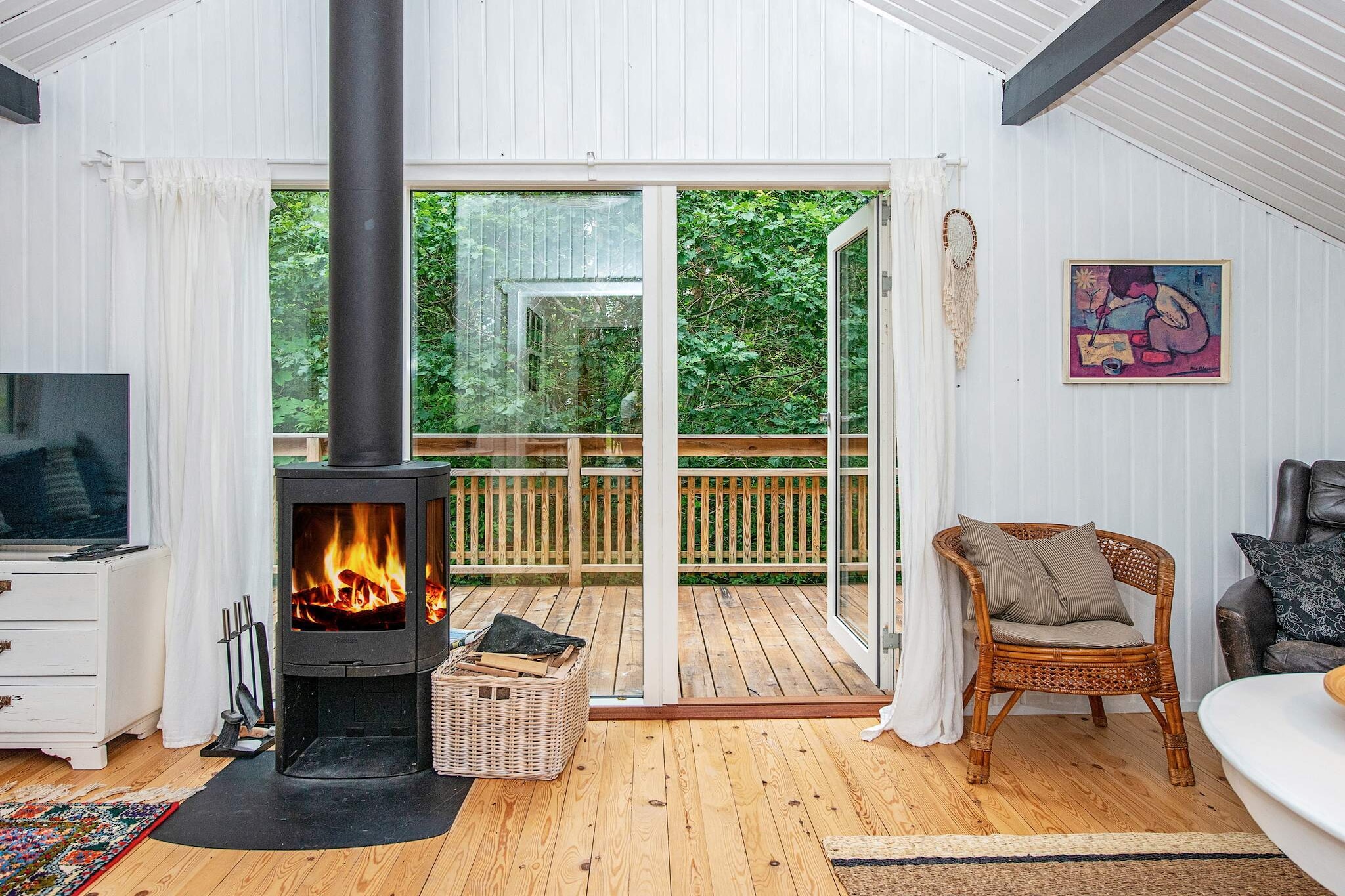 Rustige oase in Knebel - Binnen