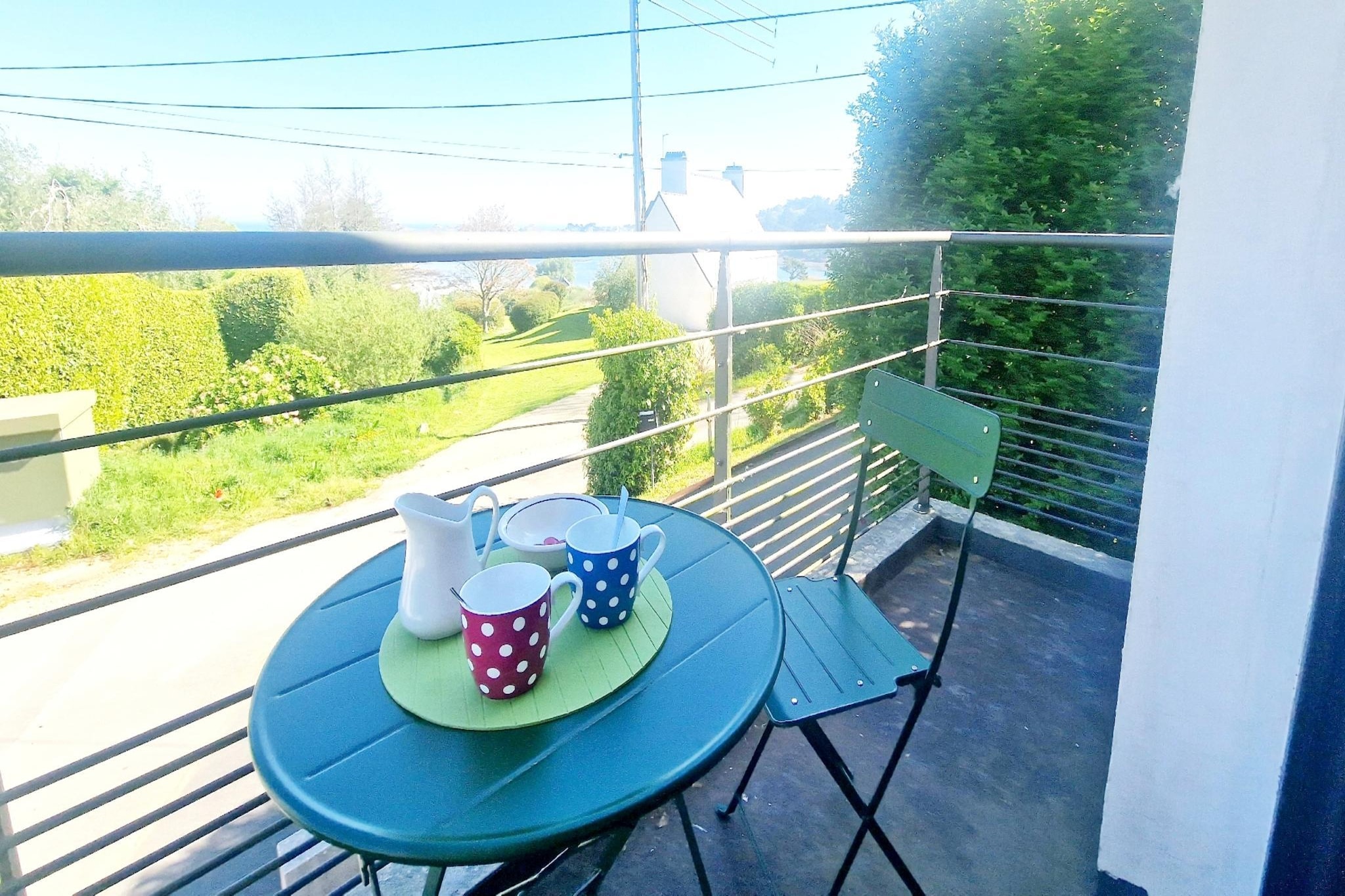 Holiday home Plougasnou-Terrasbalkon