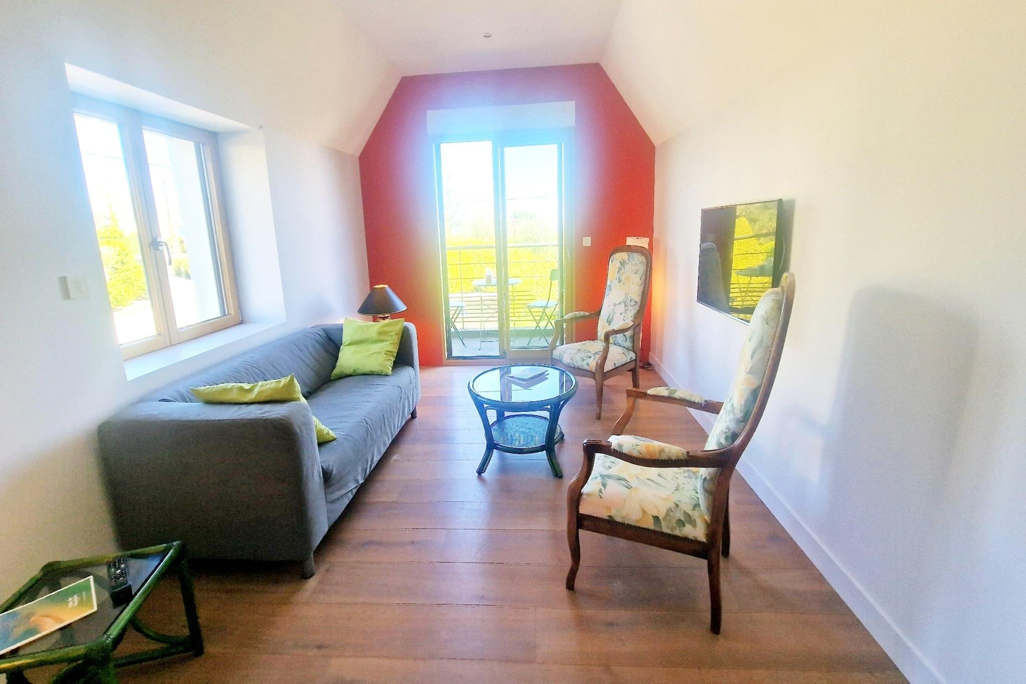 Holiday home Plougasnou-Woonkamer