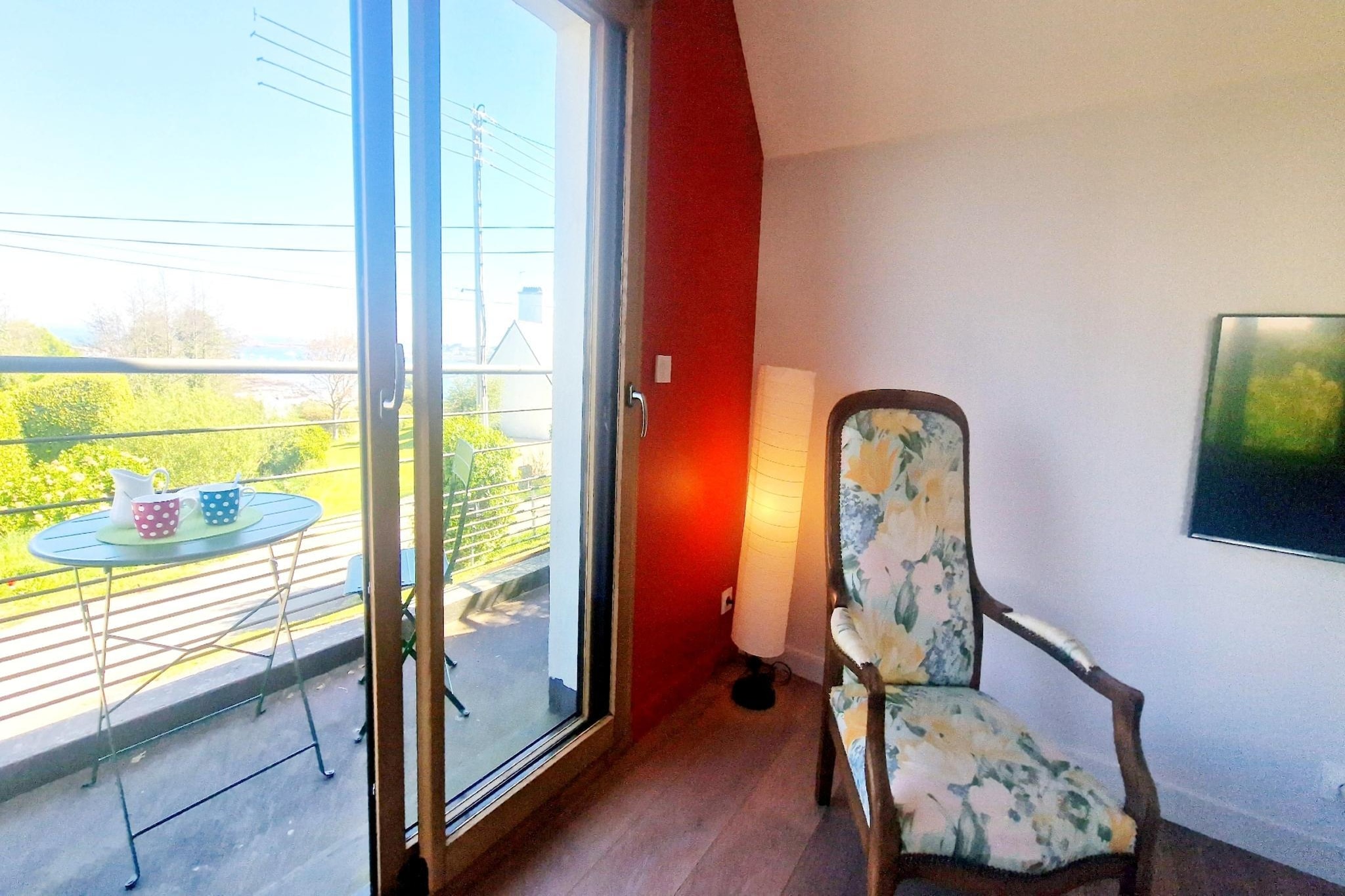 Holiday home Plougasnou-Terrasbalkon