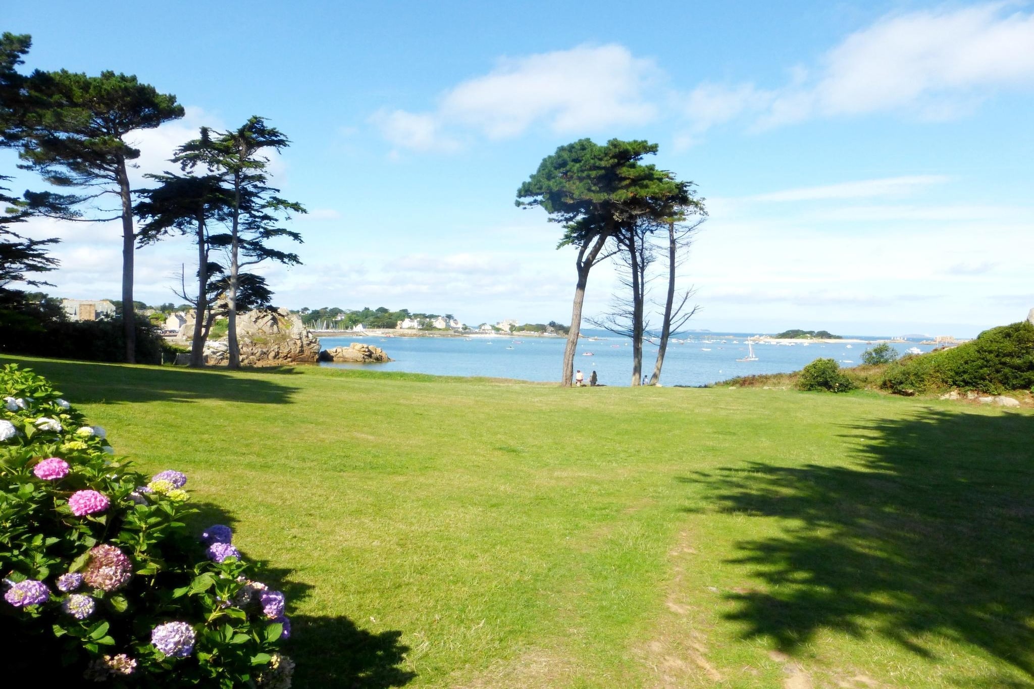 Holiday home Plougasnou-Tuinen zomer