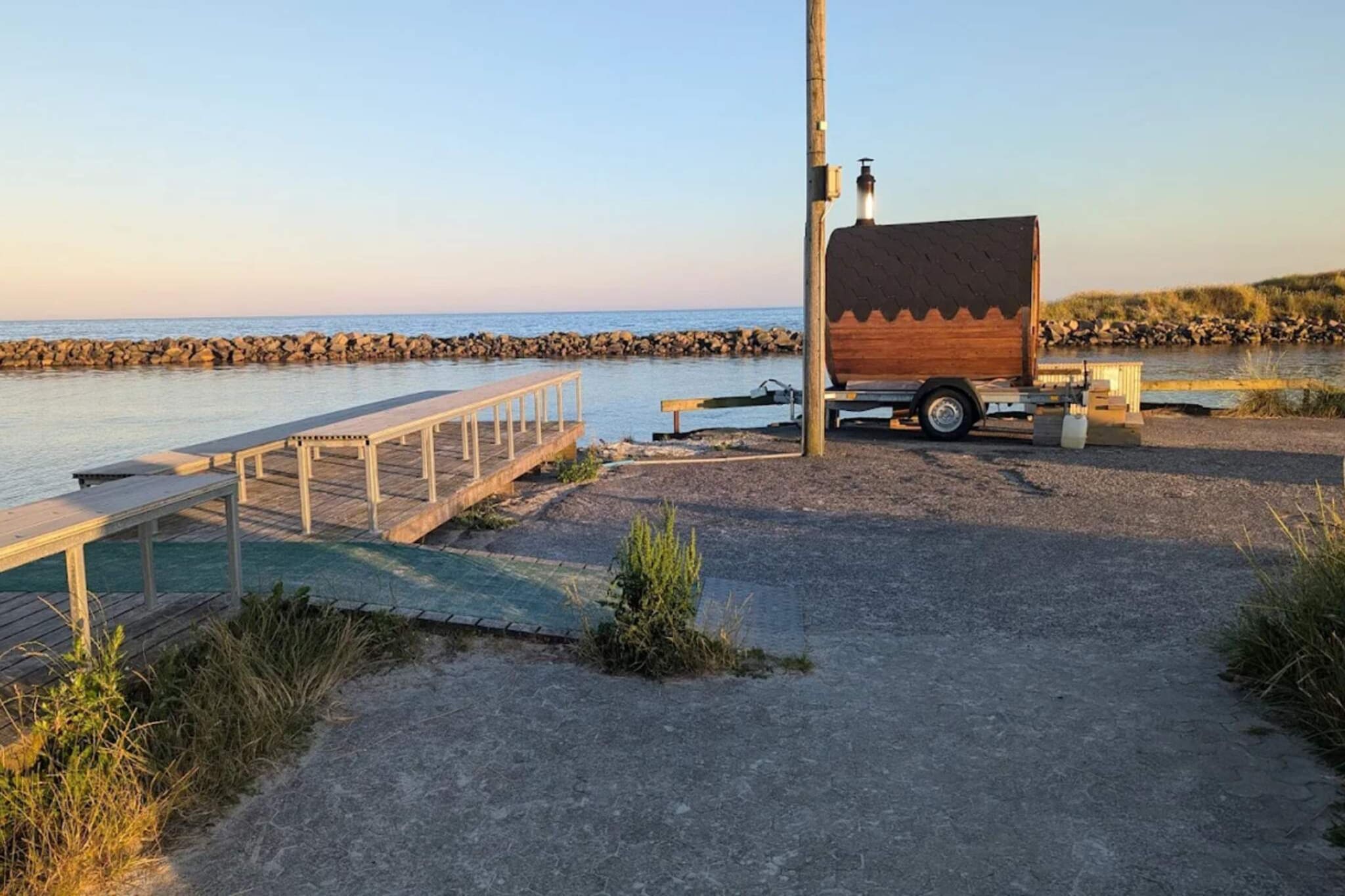 Maison de vacances pour 8 a Hals-By Traum - Vue sur l'eau