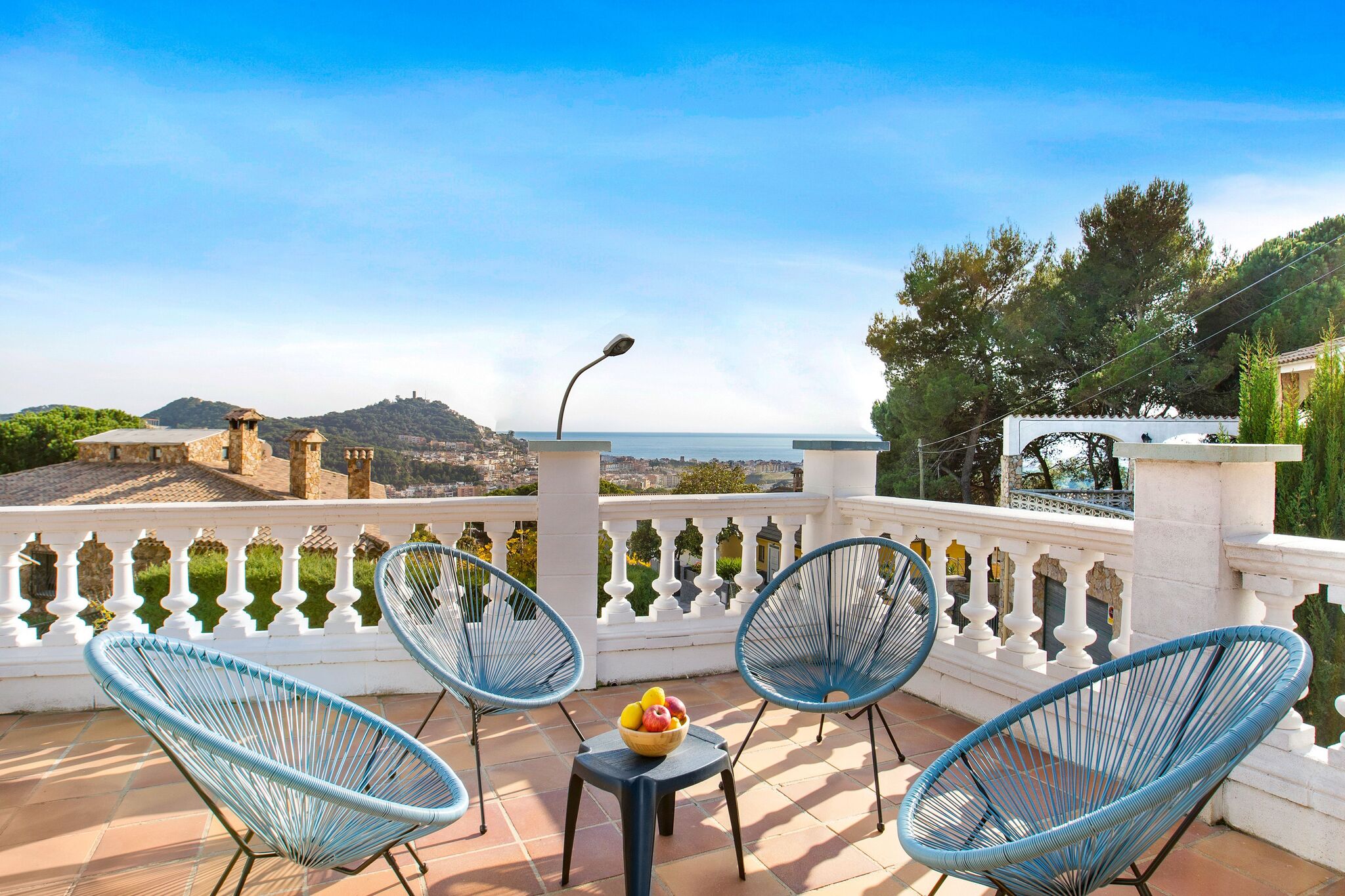 Beautiful holiday home in Blanes, with a private pool and sea view