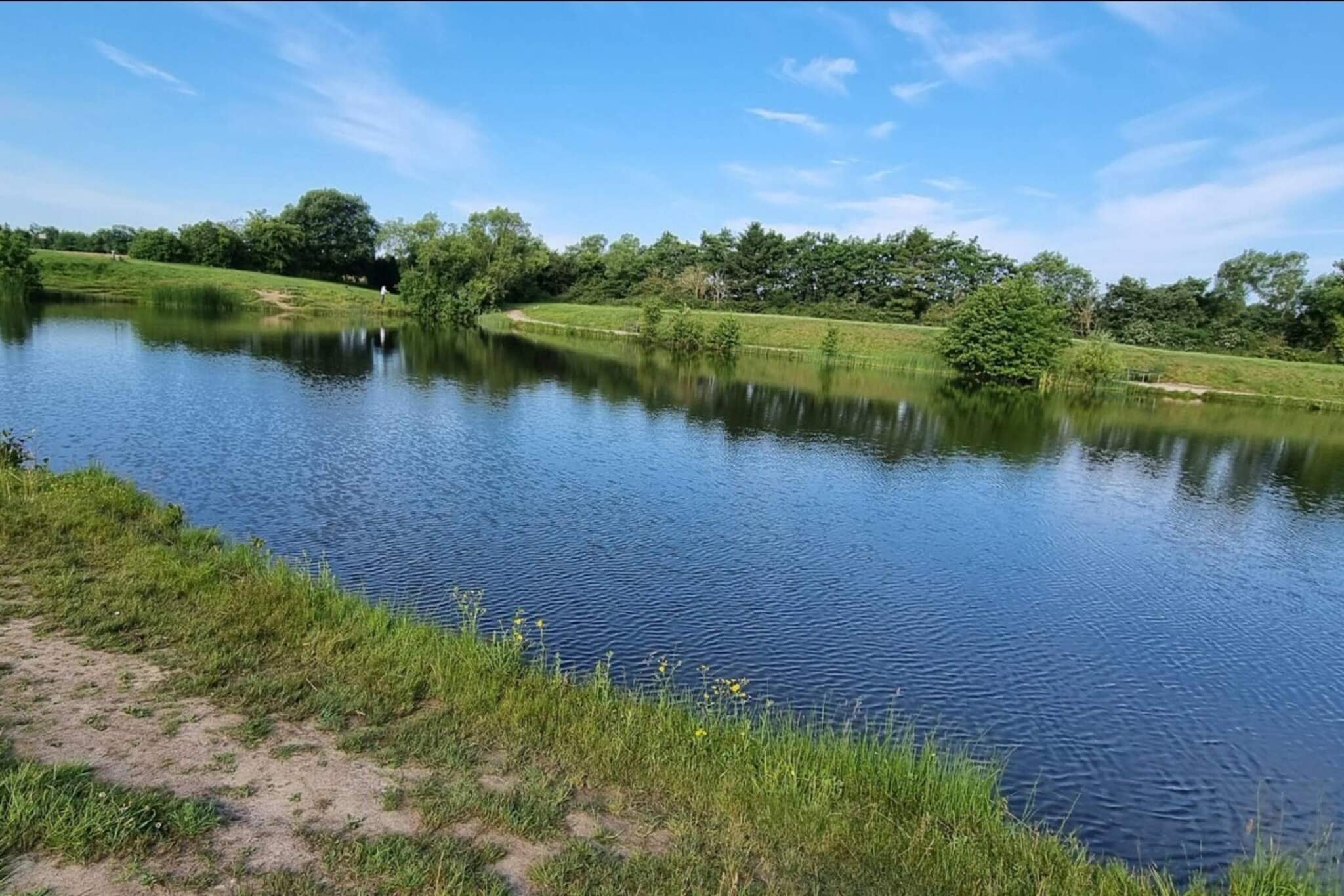 Maison de vacances pour 6 a Oksbøl-By Traum-Vue sur l'eau