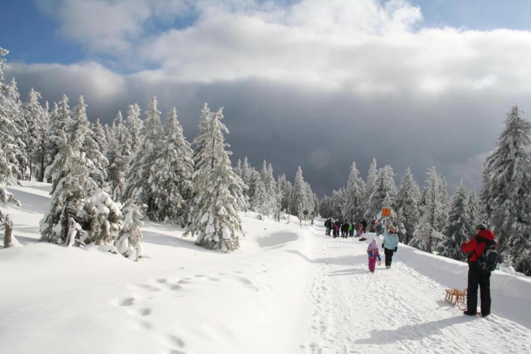 Ferienhaus Loretta-Gebied winter 20km