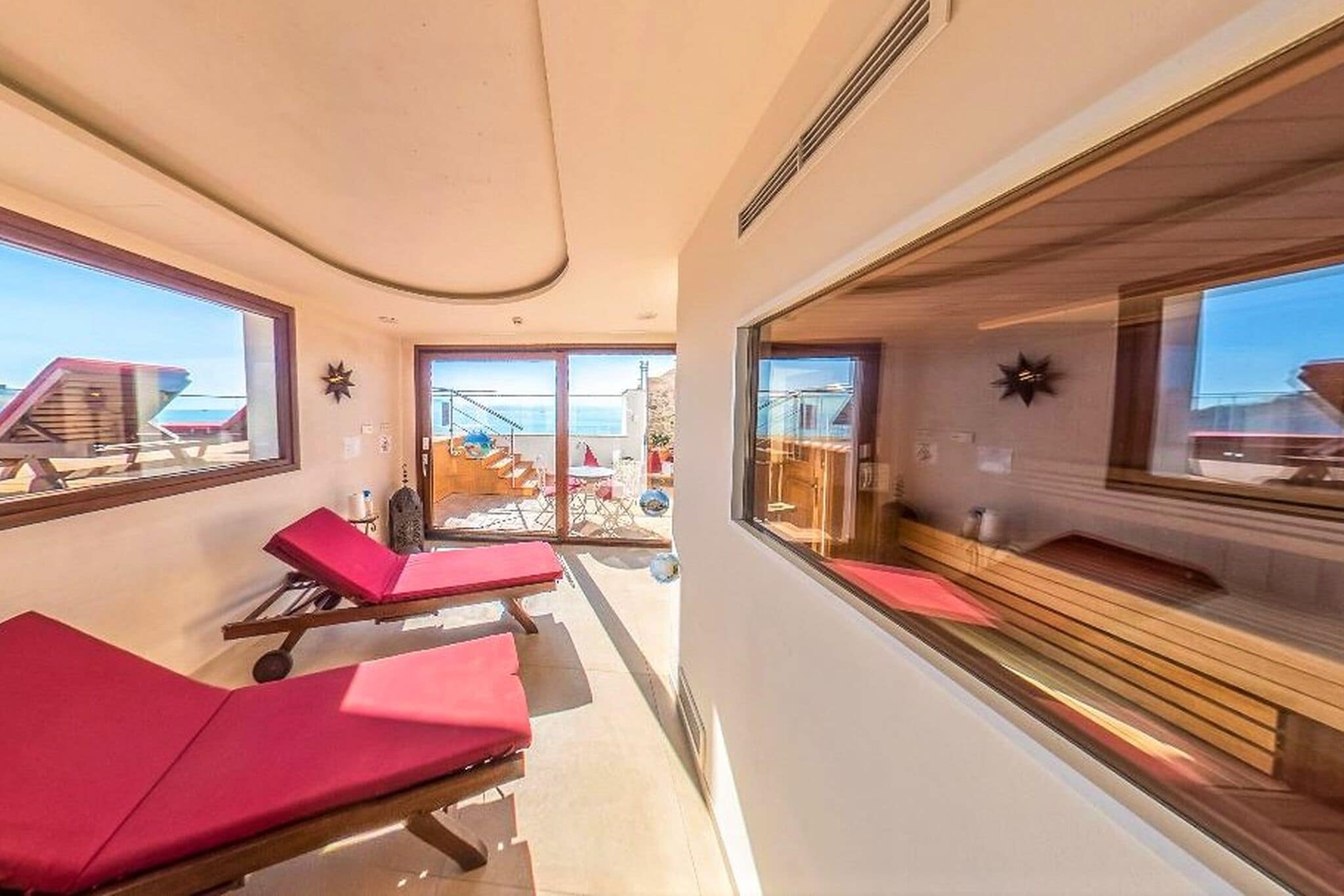 Comfortabel appartement in Tarifa met uitzicht op zee