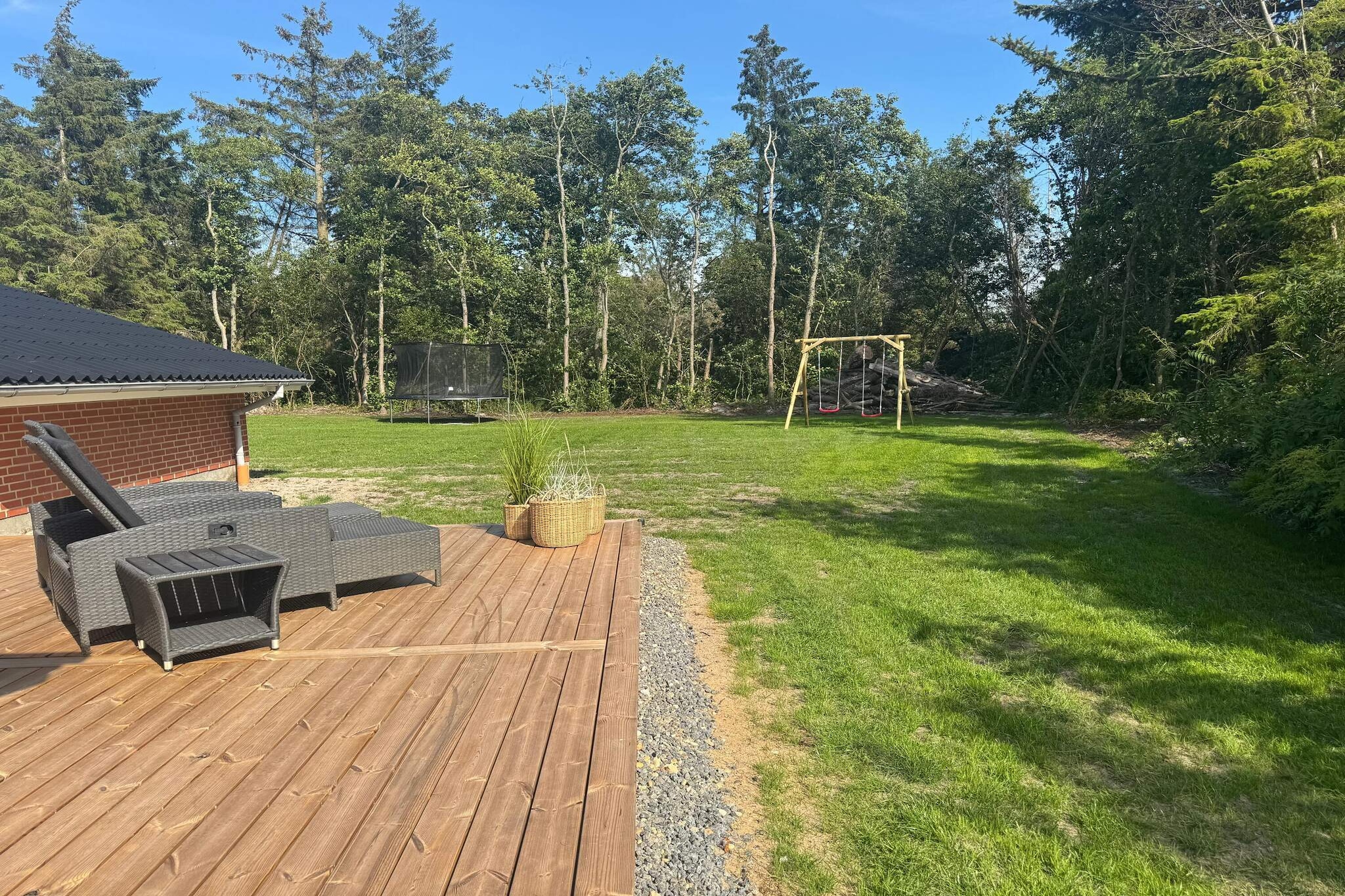 Retraite rénovée avec piscine - Vue