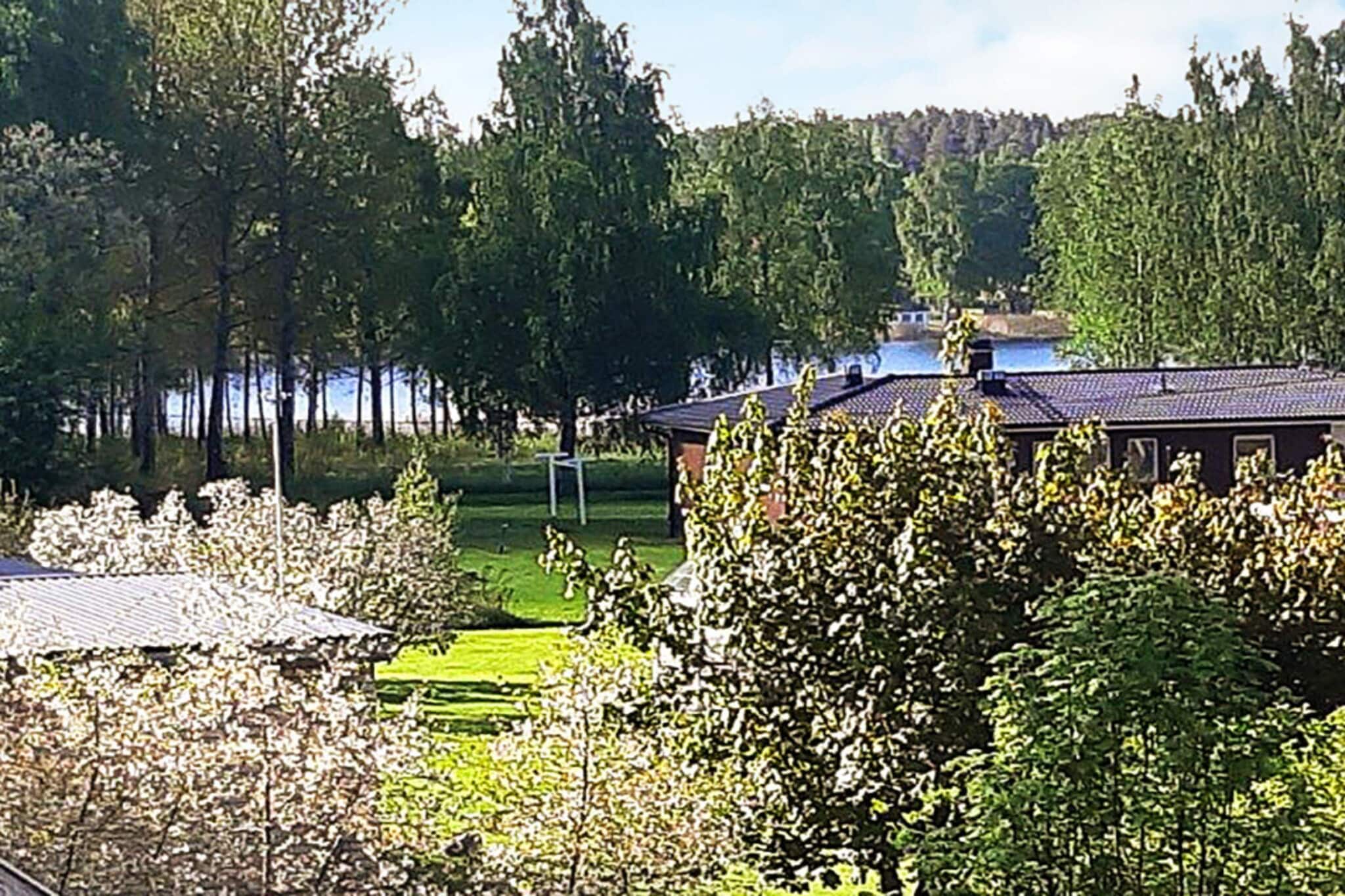 A warm welcome to live in this nice house located in LÃ¥nghyttan, an urban area to Hedemora municipality in southeast Dalarna. In the entrance of the house you are met by a bright hall that leads you into the open kitchen with country style. In the hall there is 1 bathroom. From the kitchen you enter the house's living room which is also a yoga room with space for 4 mats, here is also an excellent place for a bowling tuning with the house's VR games. After a yoga session, you can go out through a patio door and immerse yourself in a home-built pool device that is 120 cm deep and 6 sqm located on the large terrace, there is also a large lounge group, large dining table and barbecue almost completely protected by the garden plants . Upstairs you come to a large lovely TV room, where coffee and tea are served to be enjoyed on the large balcony with sofa and cafe table in the morning sun. On this floor there is a bedroom with a double bed and a bedroom with 2 single beds. From the kitchen hall or your own door from the outside you come down to the harmoniously decorated basement with spa feel. In the basement of the house there are 2 bedrooms with 1 double bed and 1 room with 2 single beds. The bathroom down here feels like a small spa as it consists of a shower and a whirlpool tub in a relaxing environment. In the summer, it feels great to be able to invite to this magnificent garden that offers, among other things, an herb garden, summer berries, apple trees and a small pond and the sound of rippling water from a small waterfall. Around the garden there are seats to enjoy nature and silence. With just a few minutes walk you reach the lake LÃ¥ngen which is a municipal bathing place with sandy beach and jetty. For those who want to go fishing, it is possible to rent a rowing boat with electric motor and 2 adult life jackets and a child vest for a fee, then contact the owner. With only 750 meters from the house you will find the well-visited LÃ¥ngshyttan moose park. In here, everyone is welcome, big and small, to pet and feed the king of the forest, the moose. With only a 36 minute drive you will reach the Falu copper mine, here you can join adventures down in the mine and hear about its millennial history and experience the special environment with winding passages and large rock chambers. The mining tour goes through parts of the mine dating from the 17th century. In BorlÃ¤nge you can visit Sahlin's ostrich farm on the farm there is a cafe and farm shop. A visit to NusnÃ¤s is a must if you are in Dalarna in the village NusnÃ¤s outside Mora is a popular destination for those who want to get really close to the Dala horse's origin Nils Olsson's Dalar horse production has produced Dala horses since 1928. Each horse is hand-carved and then given its characteristic mug by experienced craftsmen. Visit the production and follow every step of the process, from piece of wood to finished horse.