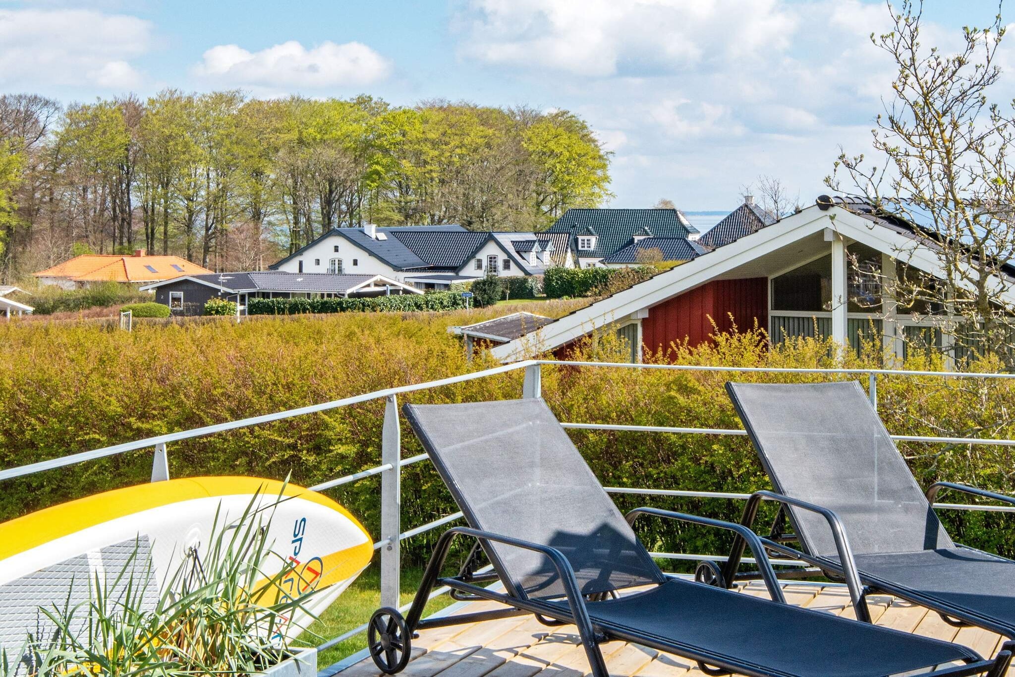 Luxe vakantieverblijf in Hejlsminde - Uitzicht