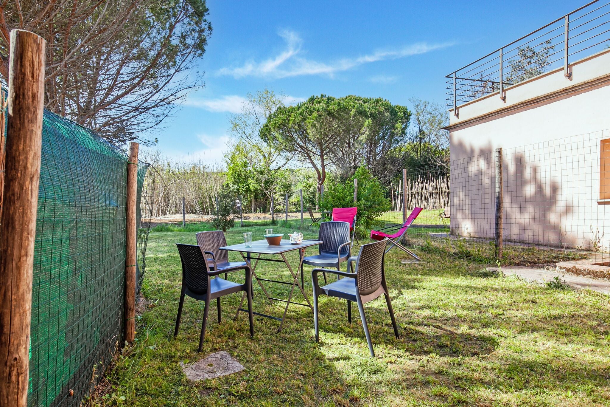 Mooi appartement in Riparbella met een tuin