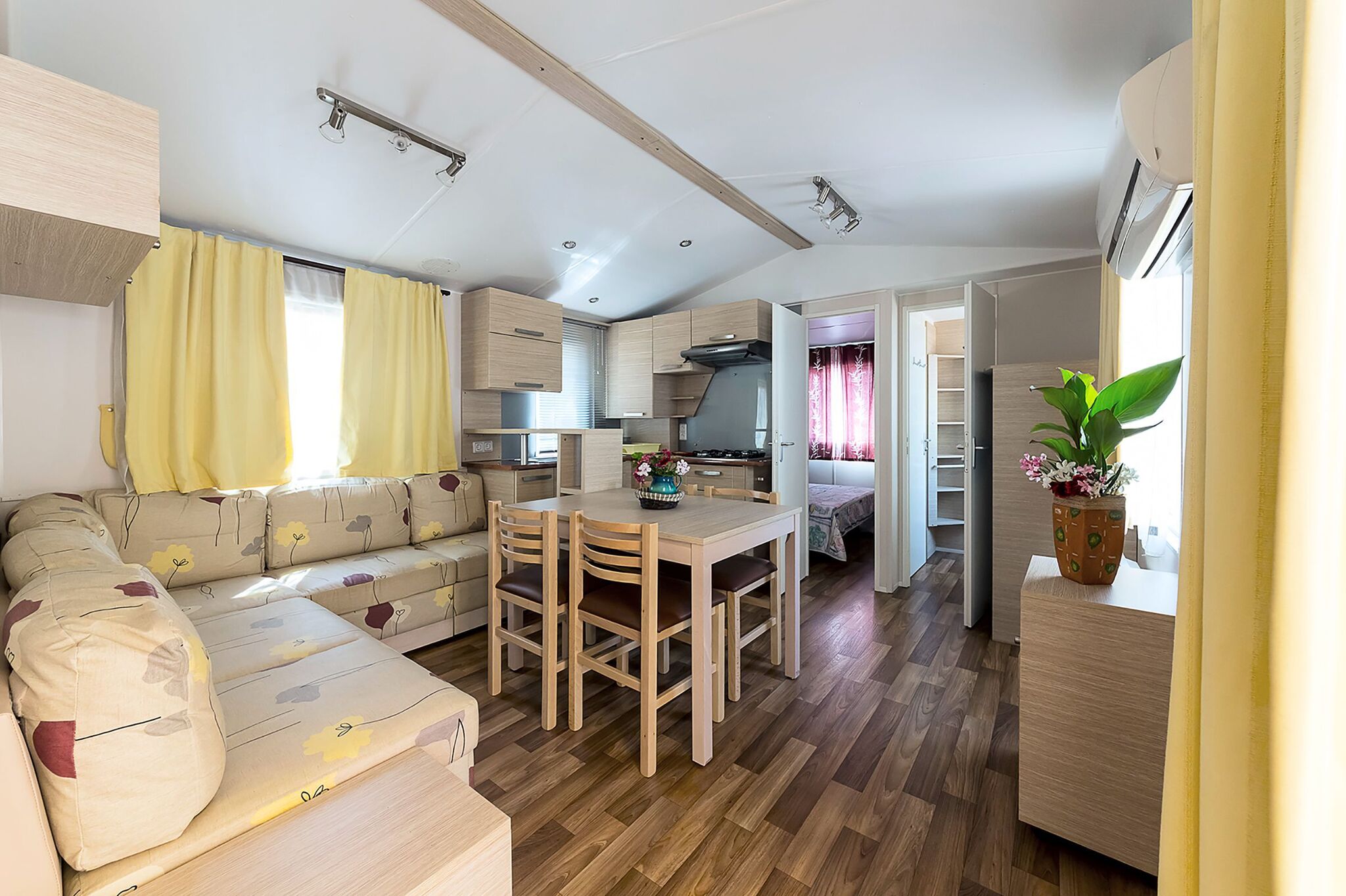 Decent mobile home in Sorso with garden