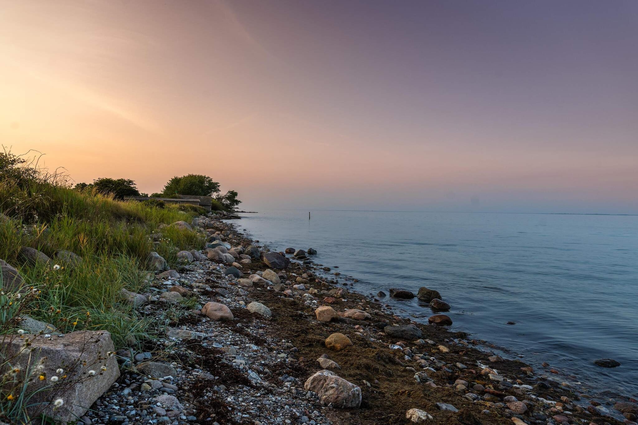Maison de vacances pour 6 a Tranekær-By Traum - Vue sur l'eau