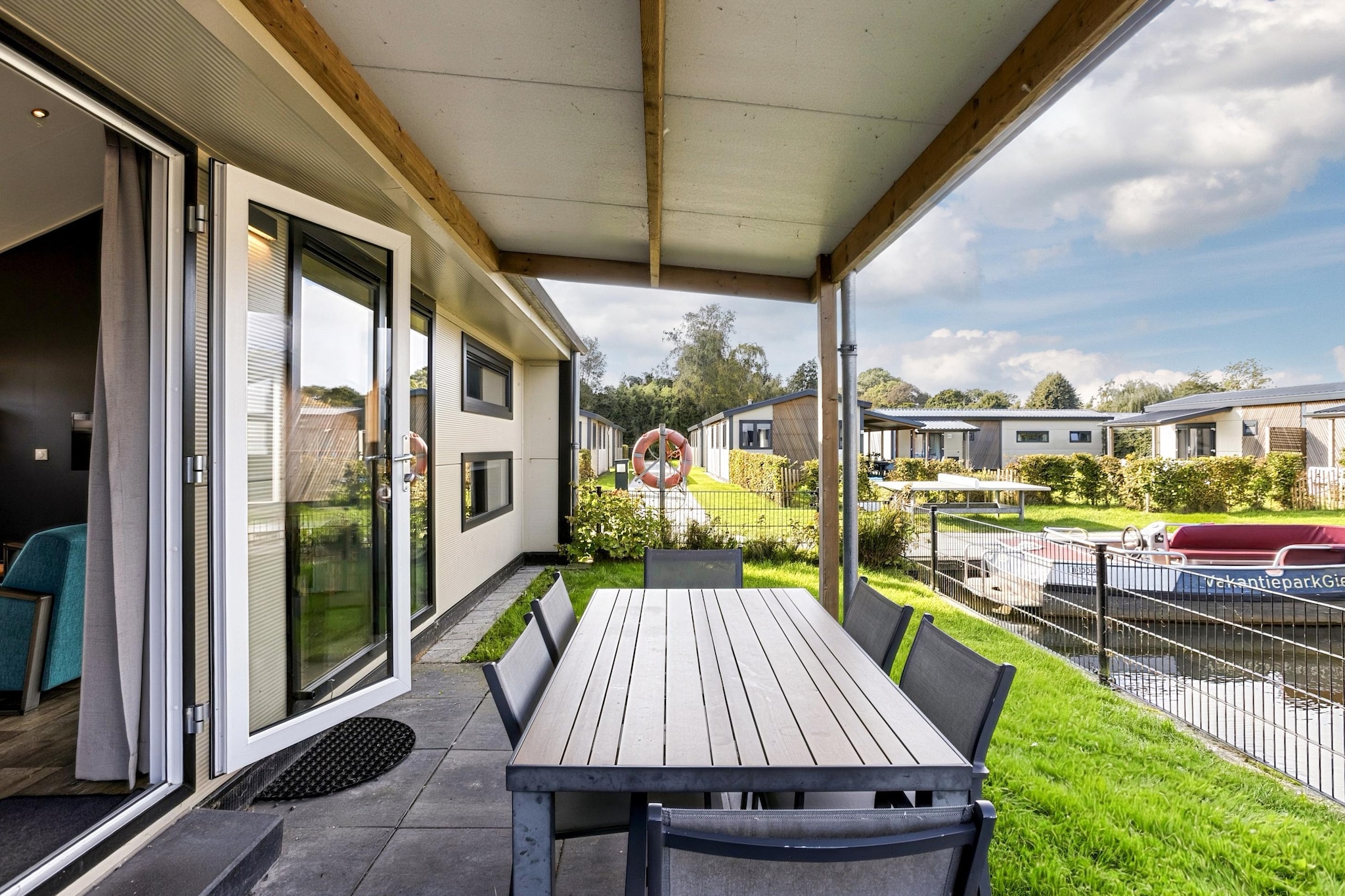 Vakantiepark Giethoorn 12 - Terrasse / balcon