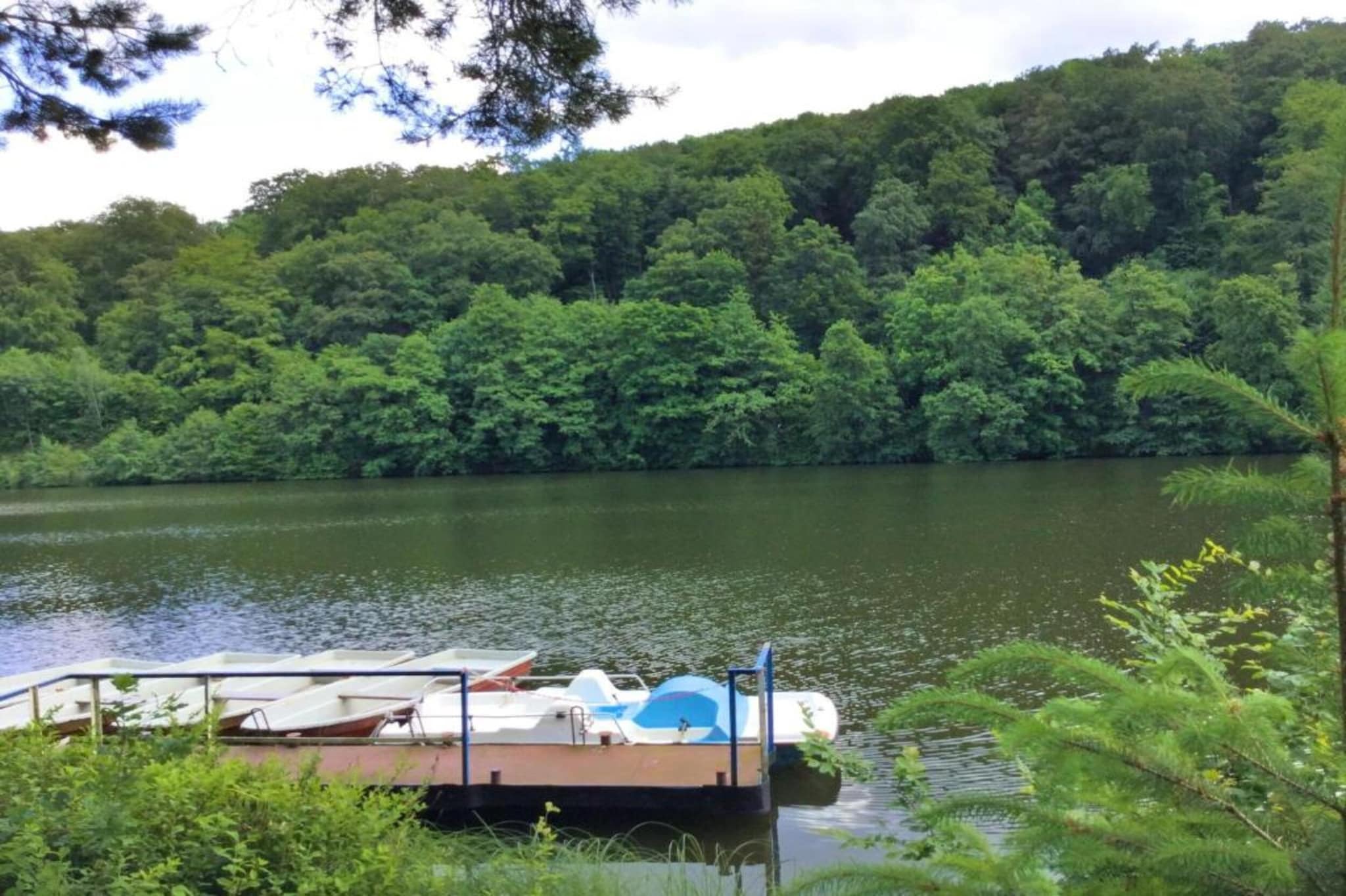 Panoramablick-Gebieden zomer 5km