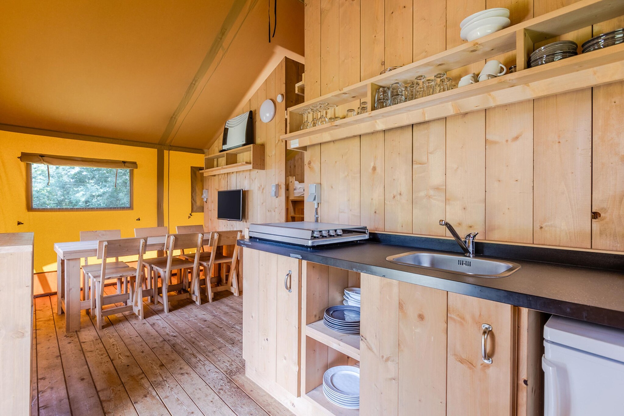 Vakantiepark de Katjeskelder 22 - Keuken
