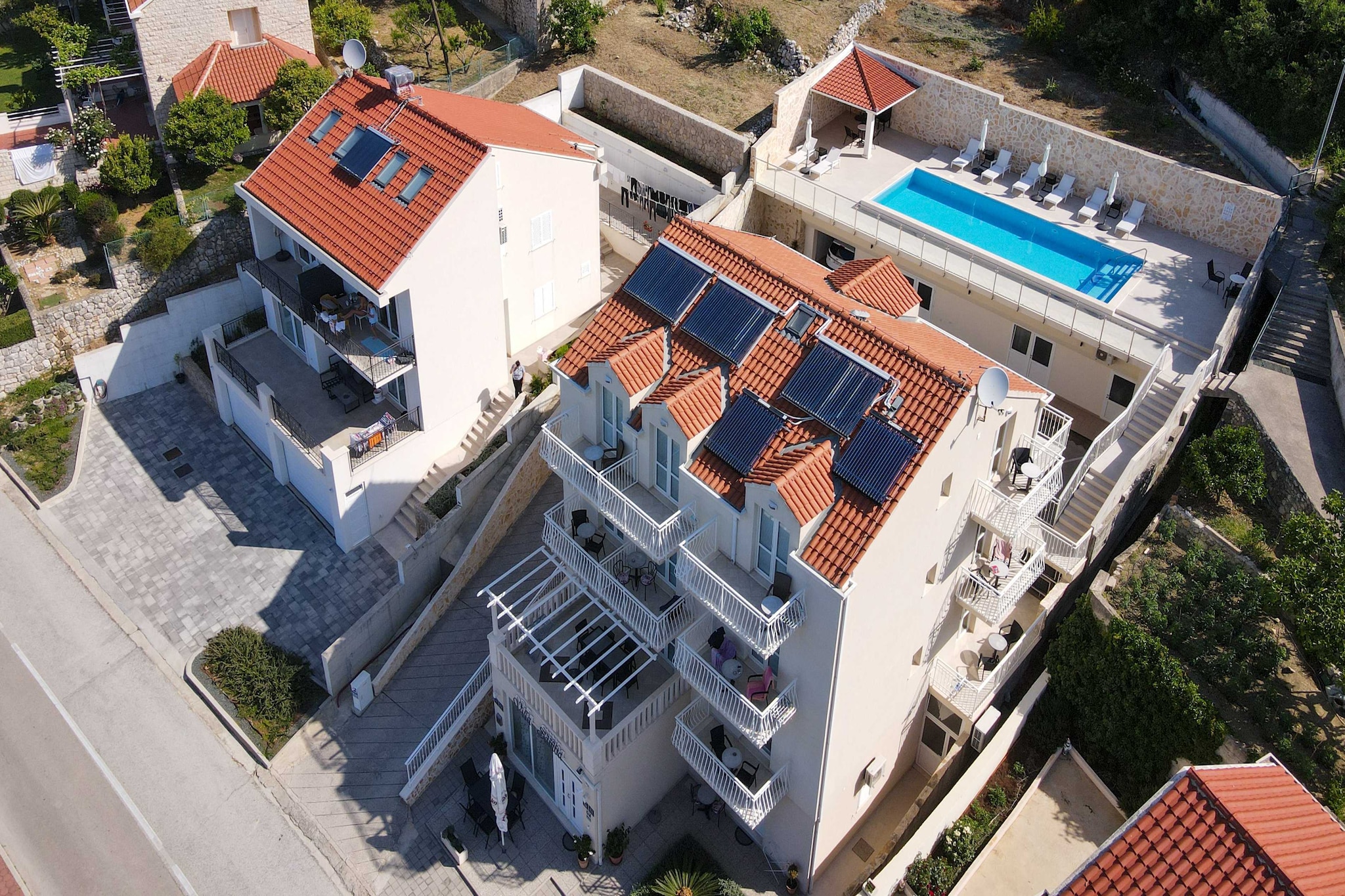 Villa Samba - Superior One-Bedroom Apartment with Balcony and Sea View - Uitzicht