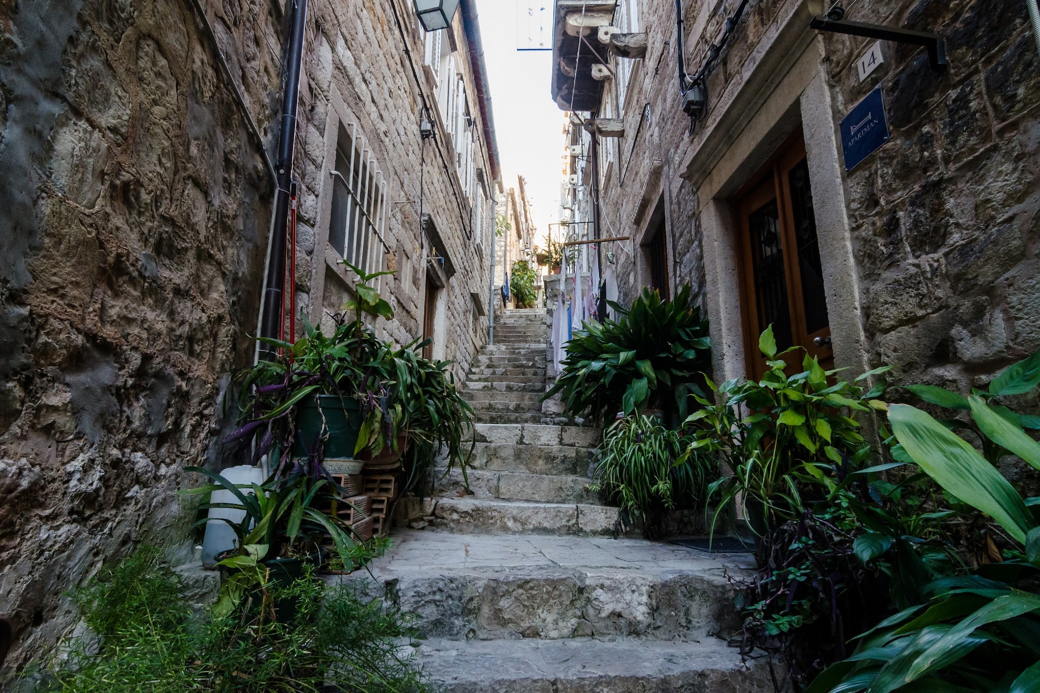 Apartments Minerva are located in the Old Town, only steps away from the Stradun promenade.
Luggage storage before check in and after check out are available, so that you can explore the town a bit more before departure.
A city tax of 1.40€ per person per night will be collected at the property in cash upon arrival.
This modern one bedroom apartment is a perfect fit for up to two persons.
It offers free Wi-Fi, air-conditioning and LCD cable TV. Apartment also includes seating area, fully equipped kitchenette with dining area, private bathroom fitted with shower and washing machine.
The UNESCO-protected Old Town offers many landmark sites such as the Gothic-Renaissance Sponza Palace, Orlando’s Column and Onofrio’s Fountain. A cable car with panoramic views of Dubrovnik and the nearby islands is 500 meters away from apartments Minerva.
Restaurants, night clubs, and grocery stores are in the immediate vicinity of the Minerva. Banje, Dubrovnik’s most popular pebbly beach with a great view of the Old Town, is within a 700-metre reach.
Dubrovnik bus station and Dubrovnik ferry port, with links to numerous Dalmatian islands, are at a distance of 3 km. Dubrovnik Airport is 15 km from the Minerva Apartment.