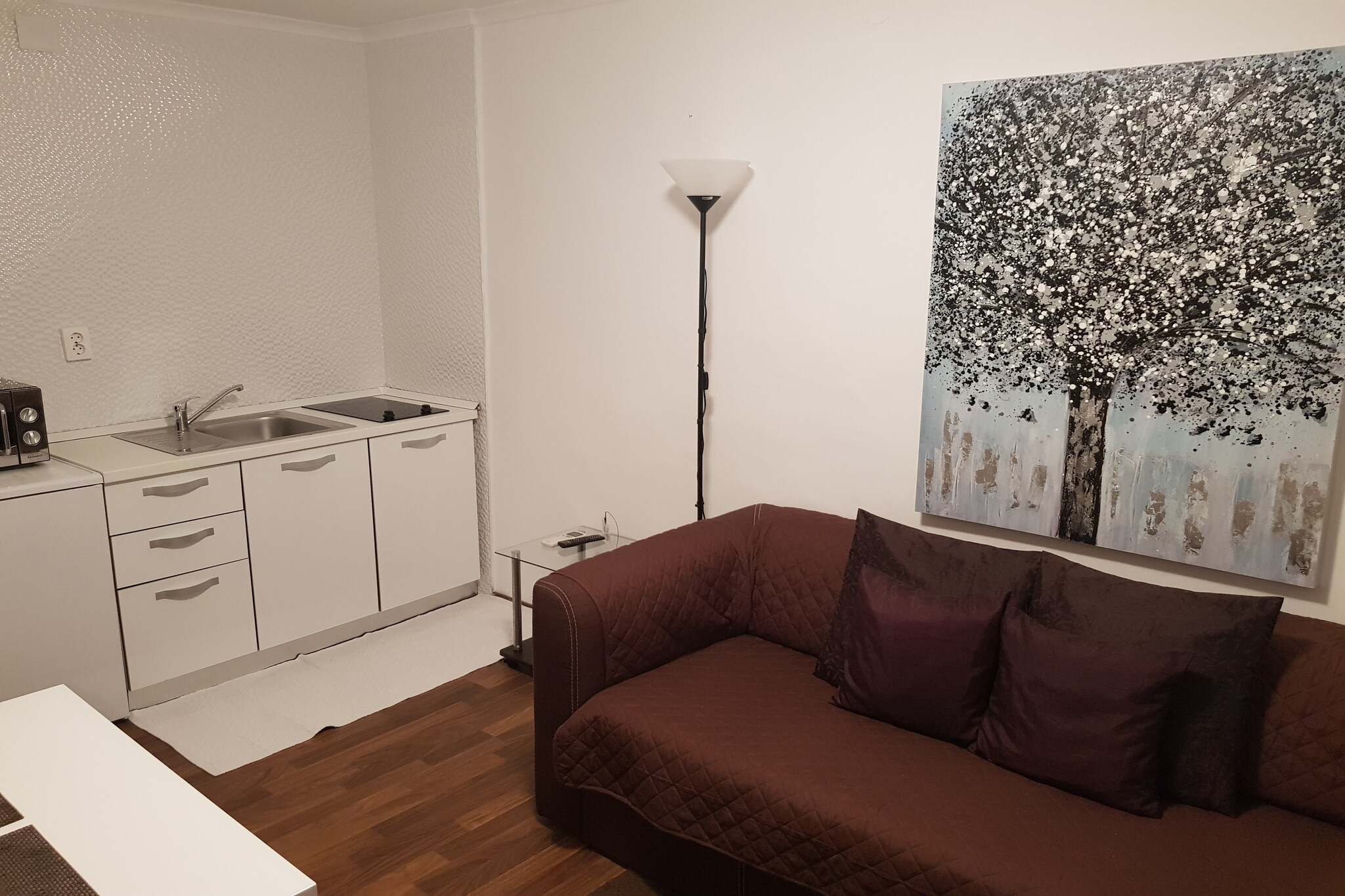 Apartments Minerva are located in the Old Town, only steps away from the Stradun promenade.
Luggage storage before check in and after check out are available, so that you can explore the town a bit more before departure.

A city tax of 1.40€ per person per night will be collected at the property in cash upon arrival.

This modern one bedroom apartment is a perfect fit for up to two persons.
It offers free Wi-Fi, air-conditioning and LCD TV. Apartment also includes seating area and fully equipped kitchenette with dining area. Private bathroom is fitted with shower and washing machine.

The UNESCO-protected Old Town offers many landmark sites such as the Gothic-Renaissance Sponza Palace, Orlando’s Column and Onofrio’s Fountain. A cable car with panoramic views of Dubrovnik and the nearby islands is 500 meters away from apartments Minerva.
Restaurants, night clubs, and grocery stores are in the immediate vicinity of the Minerva. Banje, Dubrovnik’s most popular pebbly beach with a great view of the Old Town, is within a 700-metre reach.

Dubrovnik bus station and Dubrovnik ferry port, with links to numerous Dalmatian islands, are at a distance of 3 km. Dubrovnik Airport is 15 km from the Minerva Apartment.