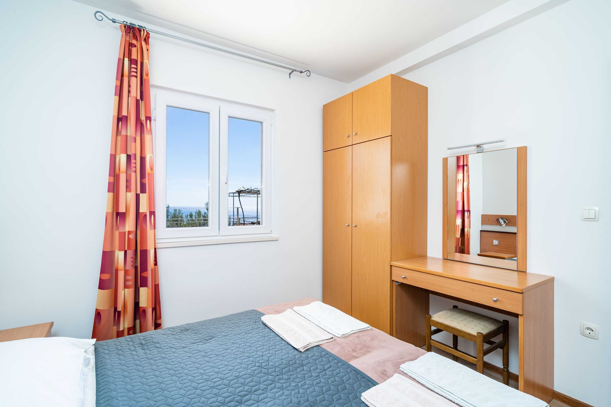 Apartments Klis are self catering accommodation located in Mlini. Property features 7 accommodation units. Private parking is provided, reservation is not required. Luggage storage is available before check in and after check out. All units have access to shared furnished terrace with shared swimming pool and garden.
This three bedroom apartment with terrace has private entrance and is perfect fit for up to 6 people and additional child up to 12 years old at cost of 15 Euro per night.
Kitchen is well equipped with oven, stove, refrigerator, dishwasher and dining area. Private bathroom features shower, toilet, hair dryer, toilet paper. Linen and towels are provided. Free WiFi and air conditioning are provided. First aid kit, washing machine and baby cot are available.
All guests have access to a large common furnished terrace, swimming pool fitted with sunbeds and BBQ facilities. Free private parking on site is provided to the guests.
Apartments Klis are located in the village of Mlini, in a large bay between Dubrovnik and Cavtat. Mlini is a small, idyllic fishing settlement located halfway between Dubrovnik and Cavtat with intact beauty, rich vegetation and stunning beaches as well as historic and cultural heritage. The nearest beach is 400 meters away. Restaurants and shops are less then 1 km away from the property. The nearest bus stop is at a distance of 500 meters. Pharmacy can be found at 12 km distance.
Dubrovnik Airport is located 9 km away from the property. The nearest bus stop with frequent buses to Dubrovnik Old Town or Cavtat is at a distance of 500 meters.