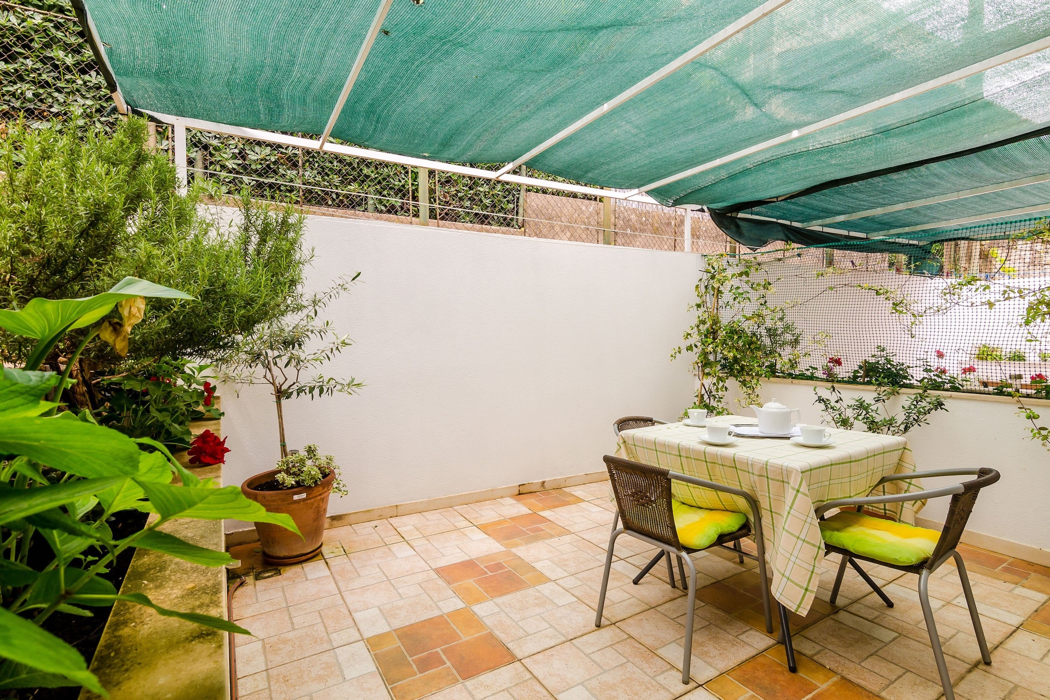 Apartments are situated on Babin Kuk Peninsula, only couple of minutes walk from the nearest beach and 10 minutes ride away from the Old Town of Dubrovnik.
Luggage storage before check in and earlier check in are available.
Private parking on site, reservation is needed.
Situated on the ground floor this one bedroom apartment is a perfect for up to three guests.
It features free Wi-Fi, air-conditioning and LCD TV. Also, it features fully equipped kitchen with dining area, seating area with sofa bed and private bathroom with shower.
Furnished terrace is at guests disposal.
Washing machine, ironing facilities, hairdryer and baby cot are also available.
Many shops, restaurants, cafes, parks and a beautiful sea side promenade are a 10-minute walk away. Lapad bay with its promenade and beaches is 10 minutes away. Bank and ATMs, grocery store and bakery are in 600 meters range. This location offers a lot of opportunities to relax, since guests can reach various lovely places in couple of minutes walk.
Dubrovnik’s Old Town is just a 15-minute bus ride away, with a bus stop 300 meters from the property. Apartment is 4 km from Stradun and the Walls of Dubrovnik.
Dubrovnik Bus Station and Ferry Port, connecting the mainland with various Dalmatian islands, are 20 minutes ride from the apartment, while Dubrovnik Airport is 25 km away.