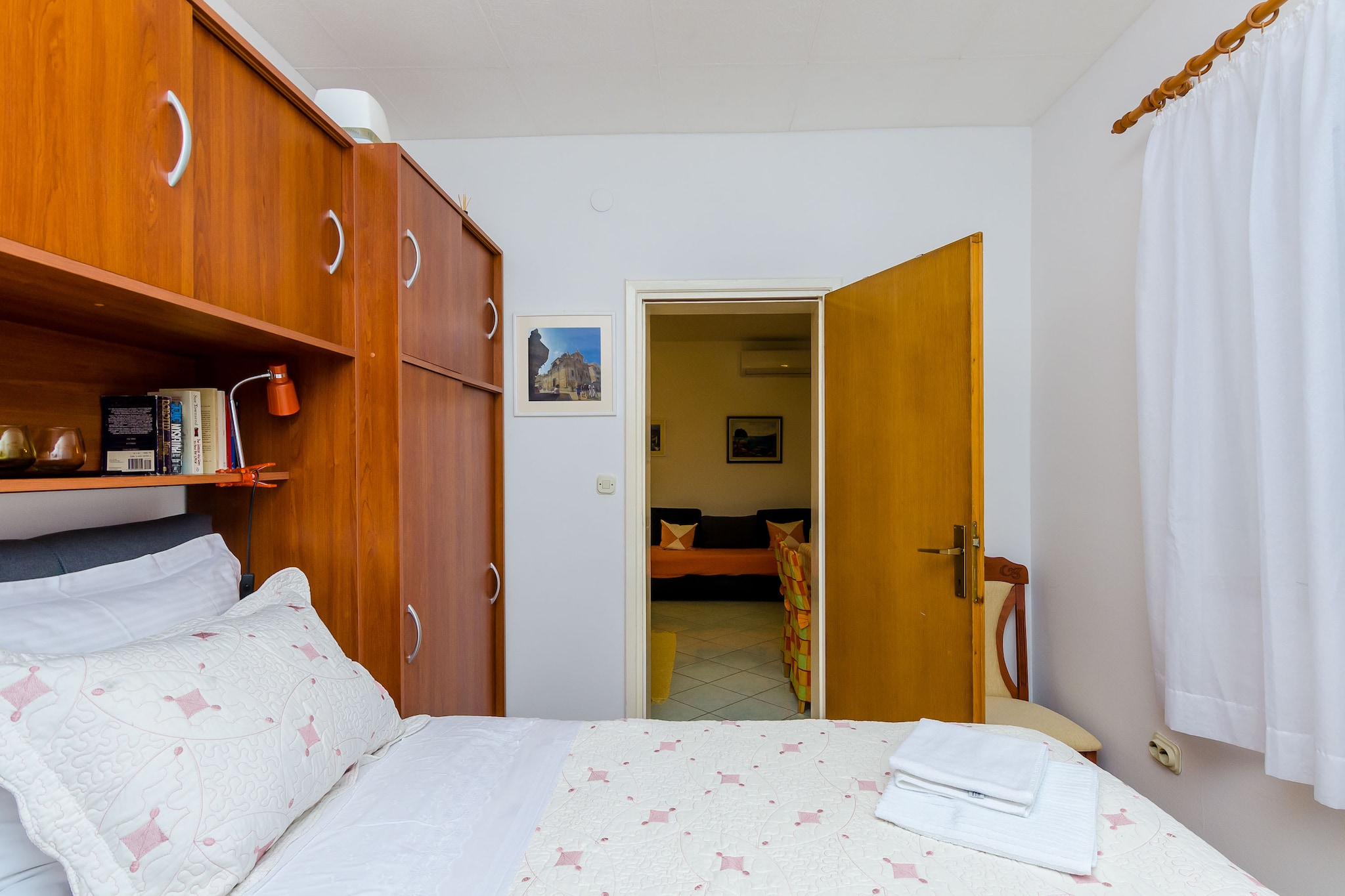 Apartments Captain - Superior One Bedroom Apartment with Terrace (3 Adults)-Slaapkamer