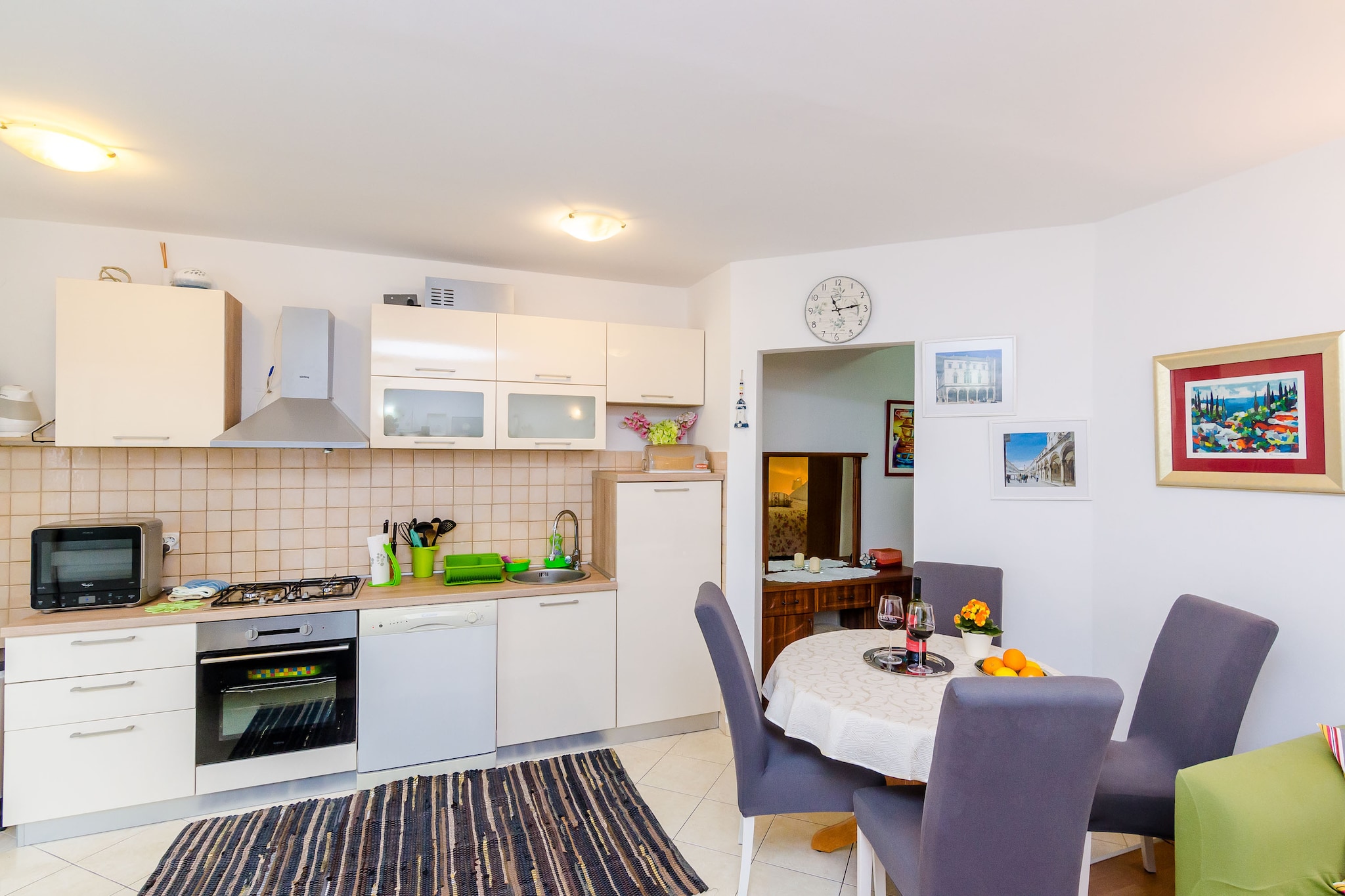 Apartments Captain - Superior One Bedroom Apartment with Terrace (4 Adults)-Keuken