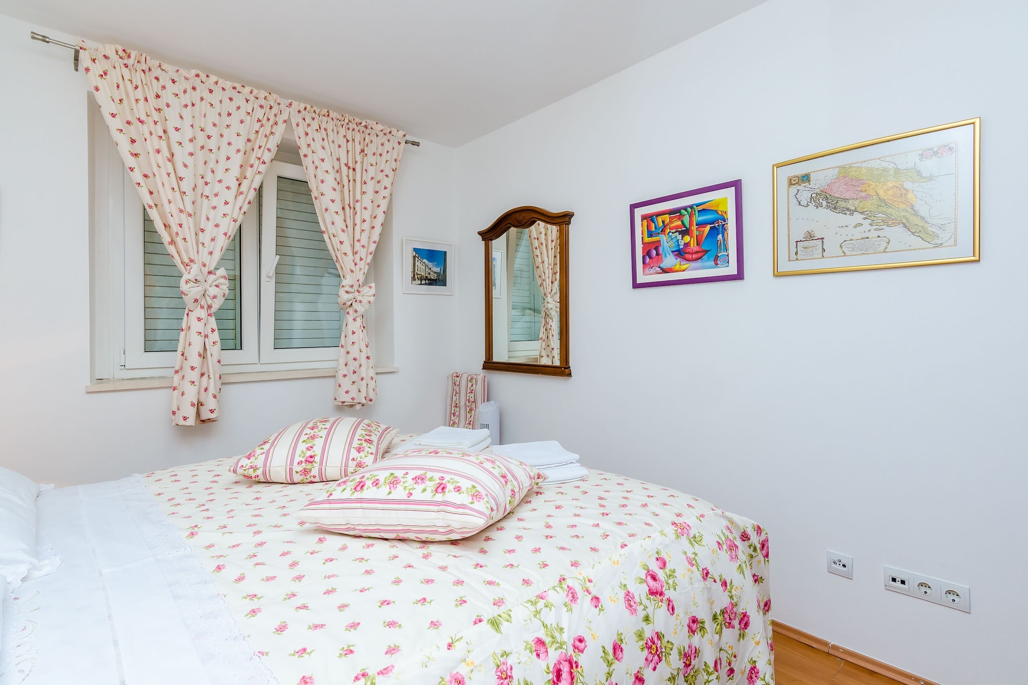 Apartments Captain - Superior One Bedroom Apartment with Terrace (4 Adults)-Slaapkamer