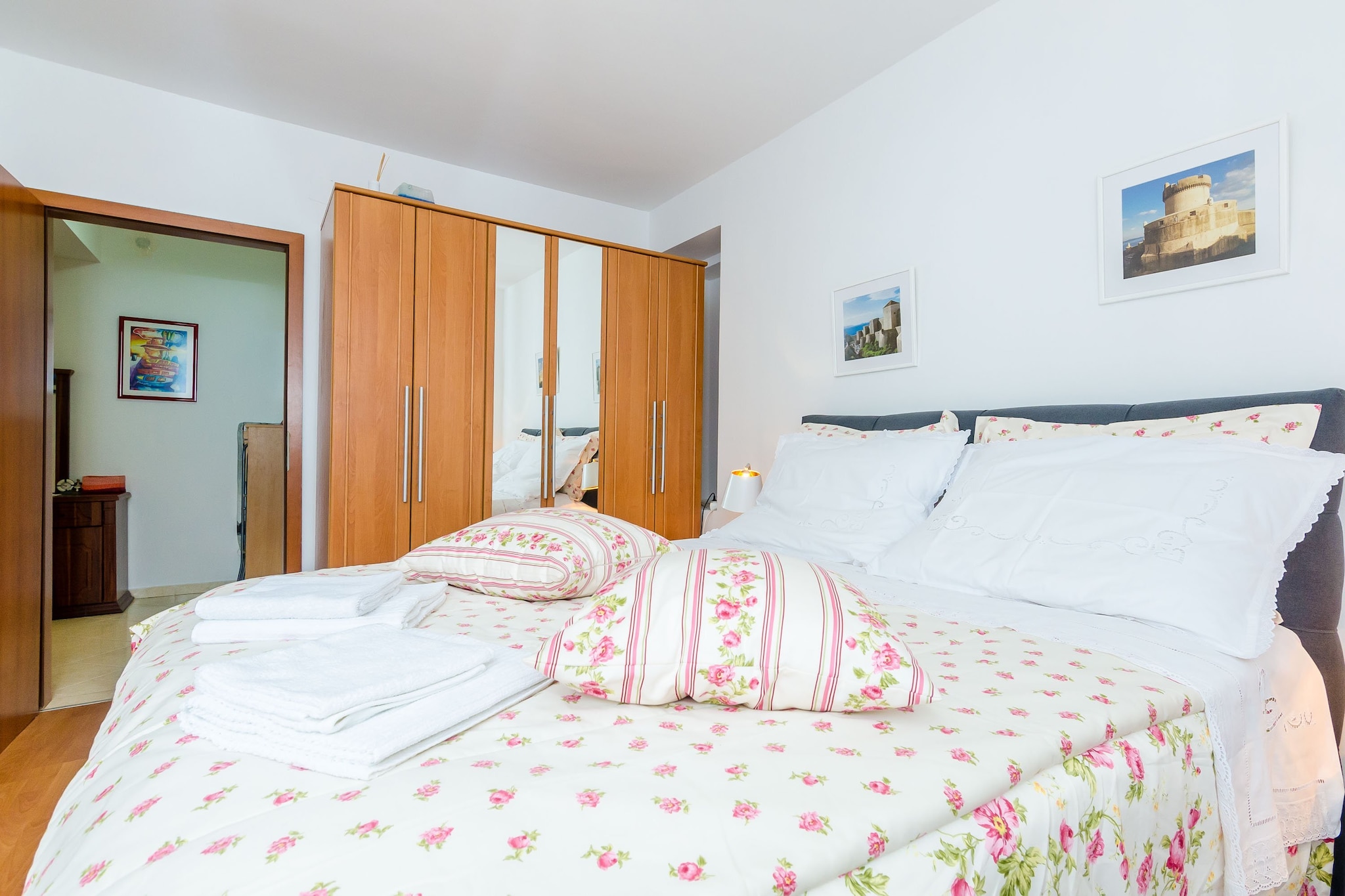 Apartments Captain - Superior One Bedroom Apartment with Terrace (4 Adults)-Slaapkamer