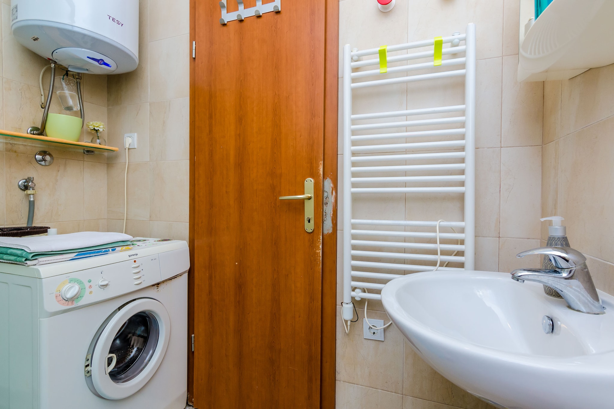 Apartments Captain - Superior One Bedroom Apartment with Terrace (4 Adults)-Badkamer