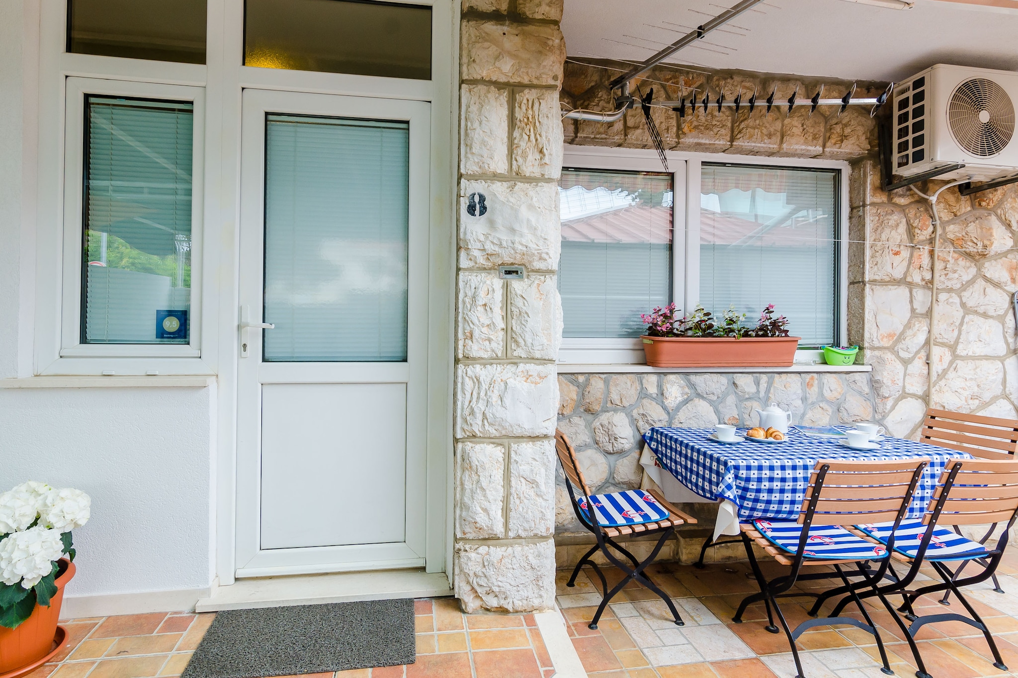 Apartments Captain - Superior One Bedroom Apartment with Terrace (4 Adults)-Terras