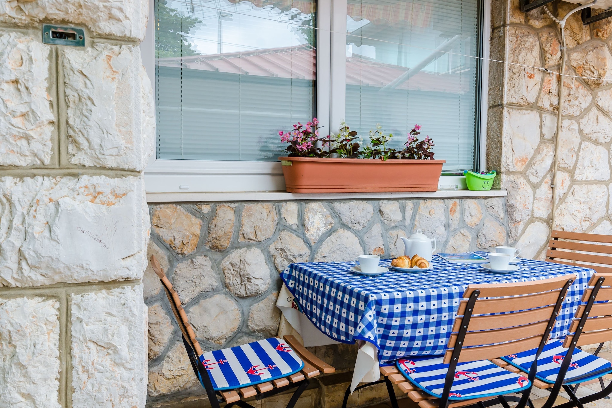 Apartments Captain - Superior One Bedroom Apartment with Terrace (4 Adults)-Terras