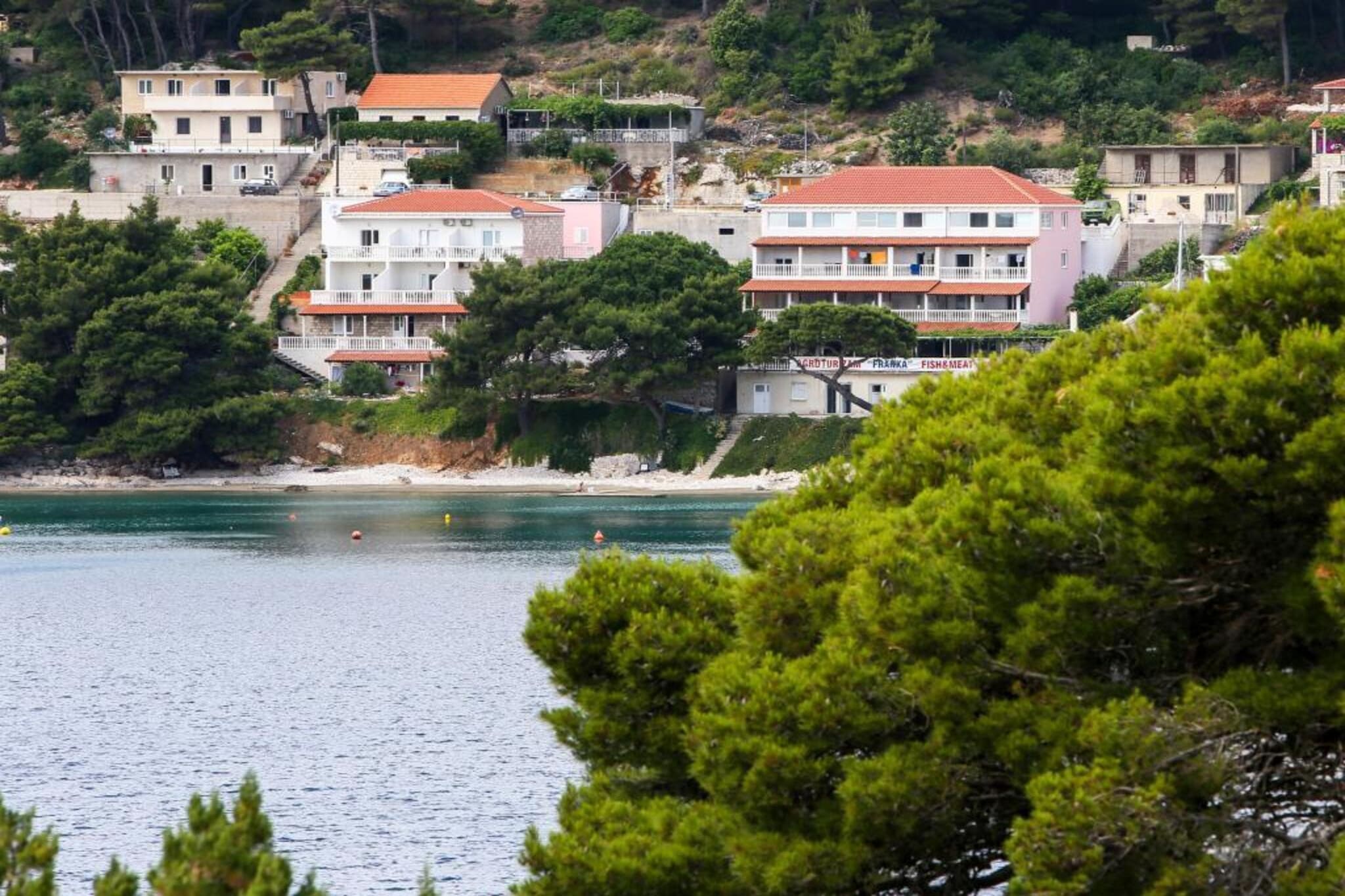 Apartmetns Franka Saplunara-One-Bedroom Apartment with Terrace and Sea View No2