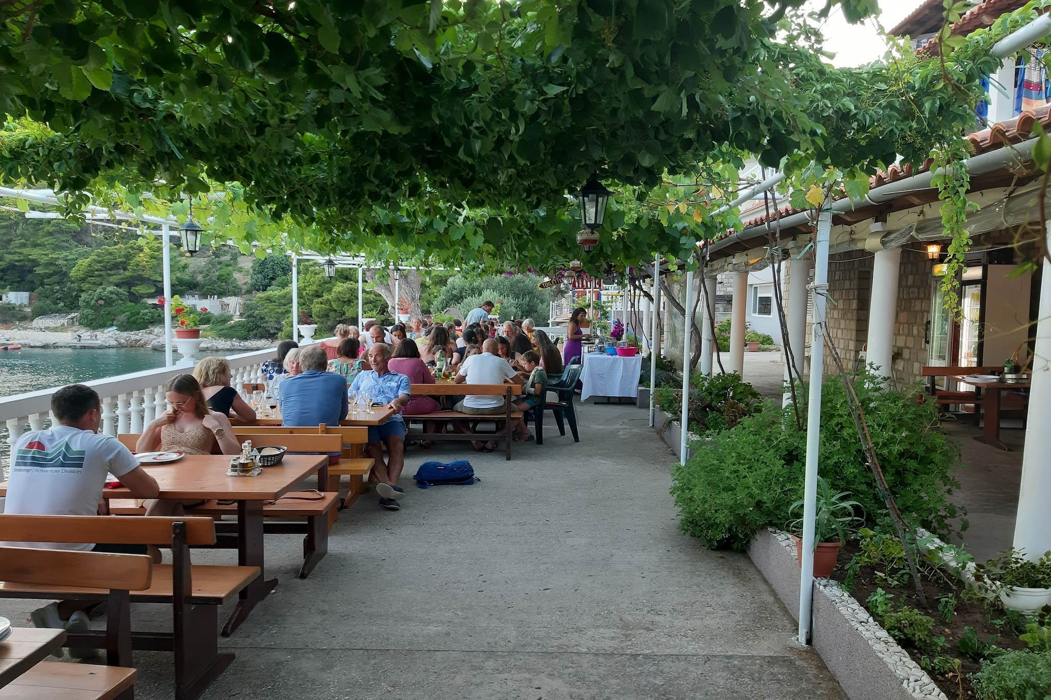 Apartments Franka Saplunara-Triple Room with Terrace and Sea View  No1-Extérieur