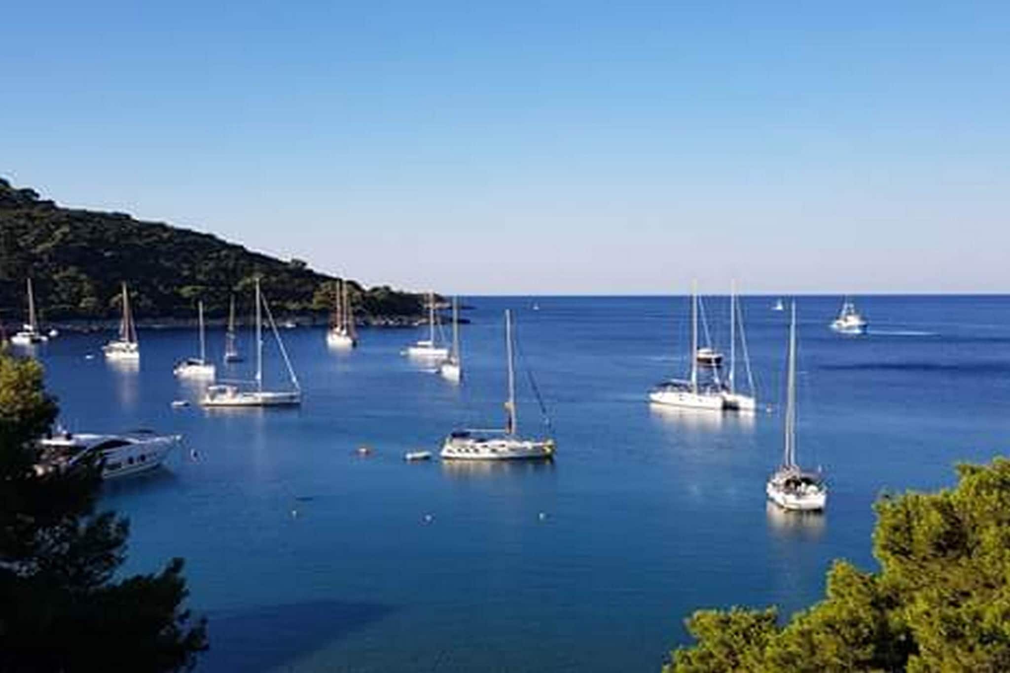 Apartments Franka Saplunara-Triple Room with Terrace and Sea View  No1-Ambiance