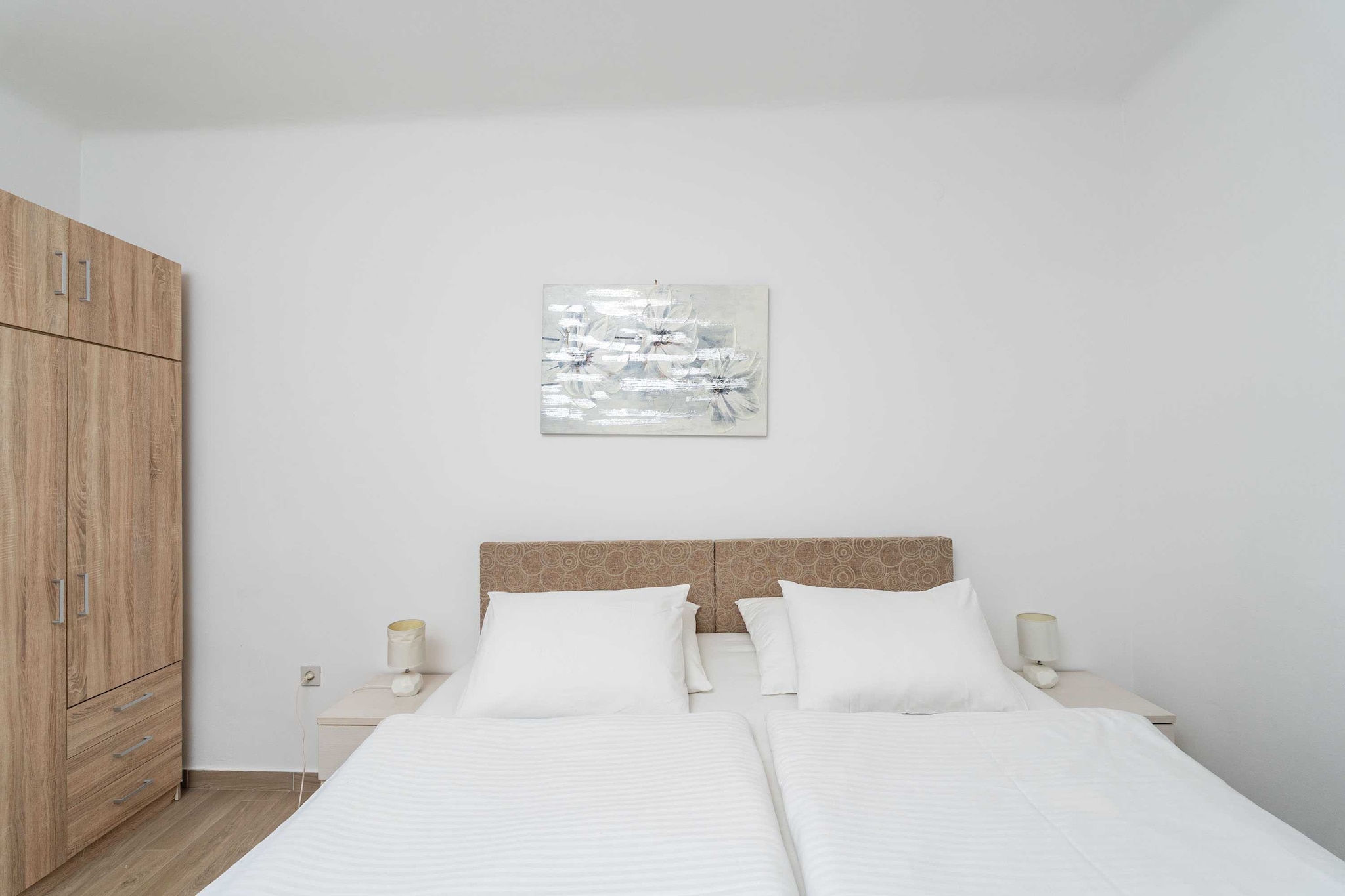 Apartment Family Tokić - One Bedroom Apartment with Terrace-Slaapkamer