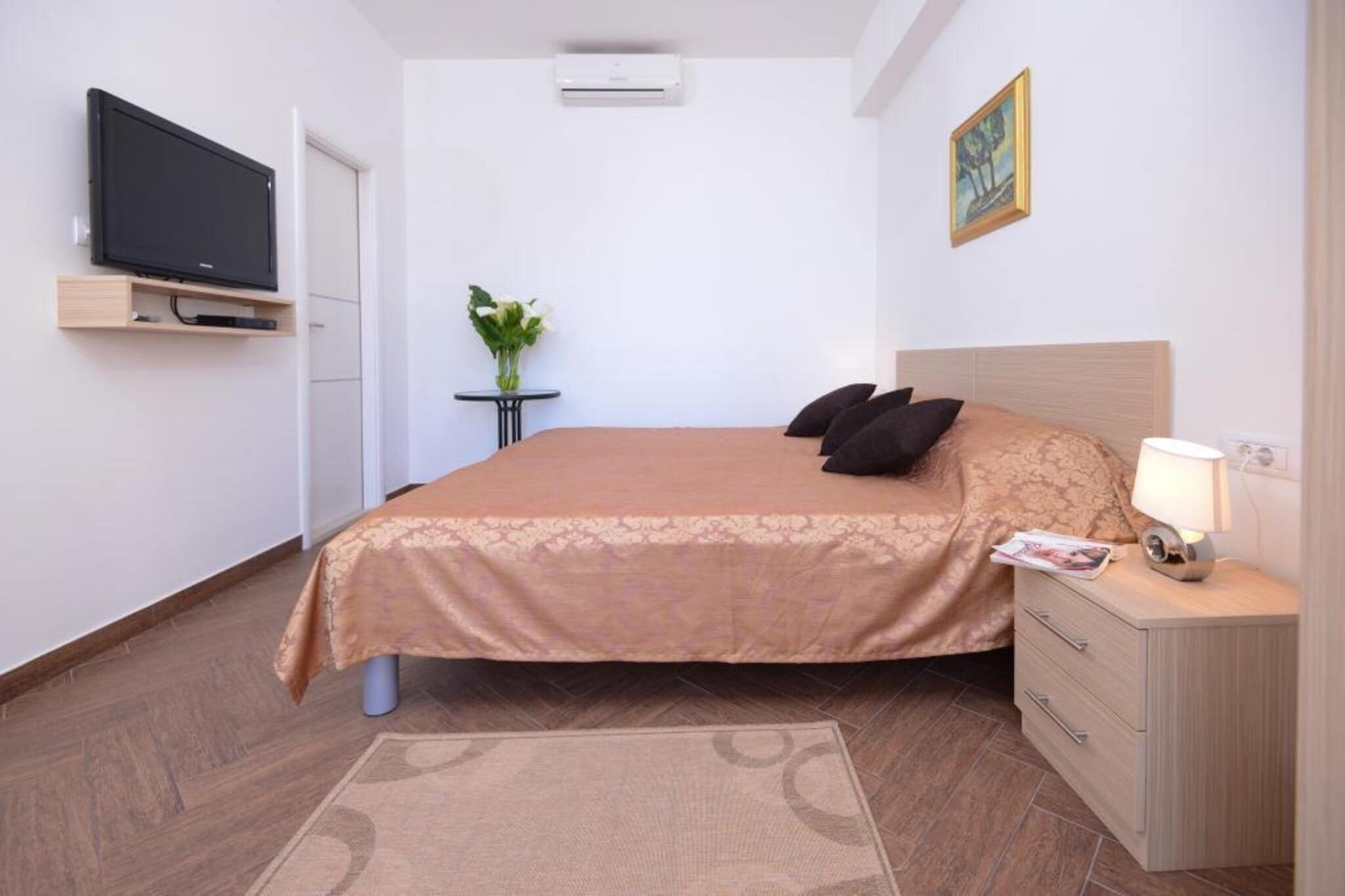 Apartments Ševelj - Comfort Studio With Shared Terrace And Sea View