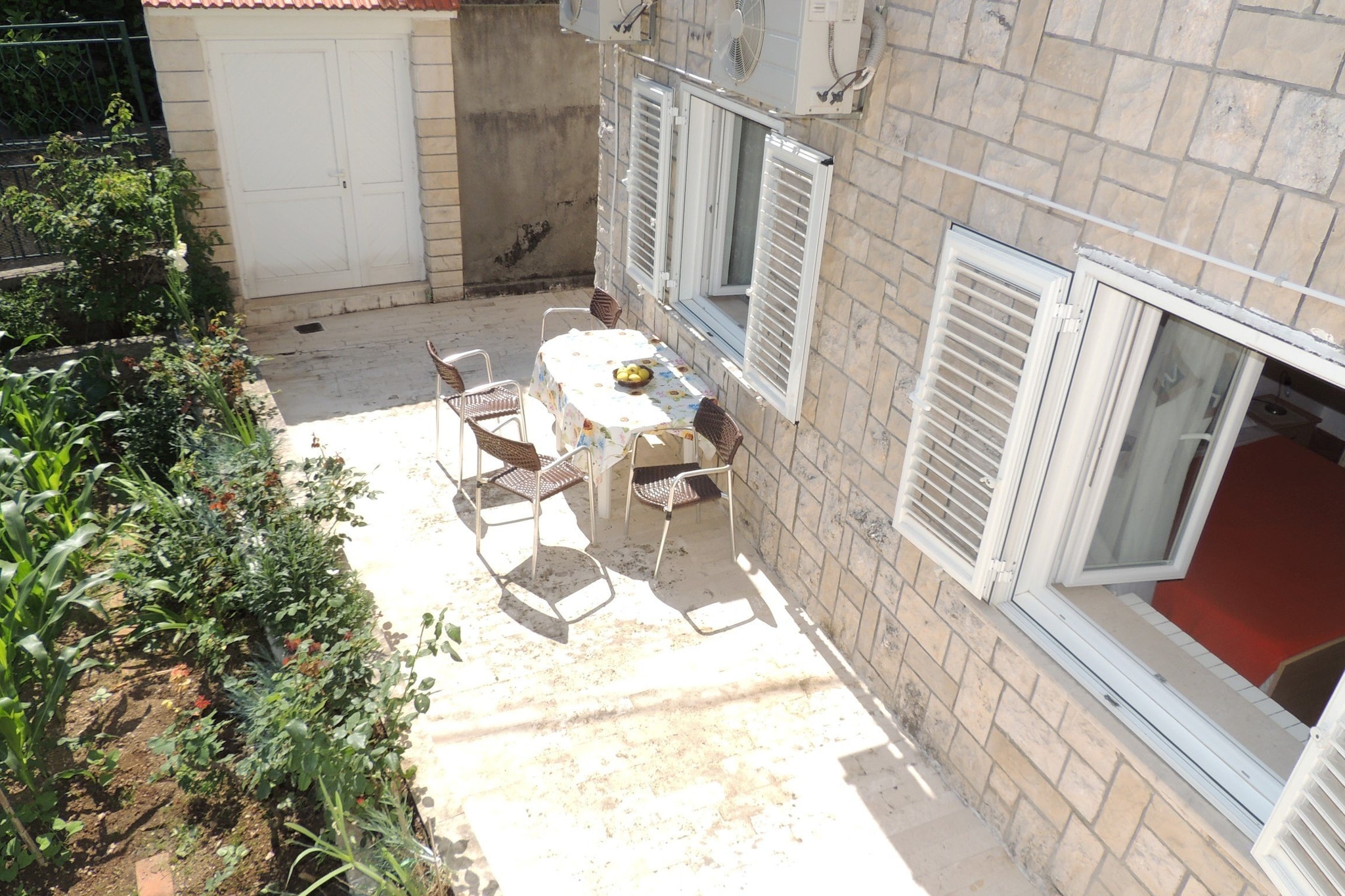 Apartments Majkovica- Twin Room with Private External Bathroom- (A)-Outdoor