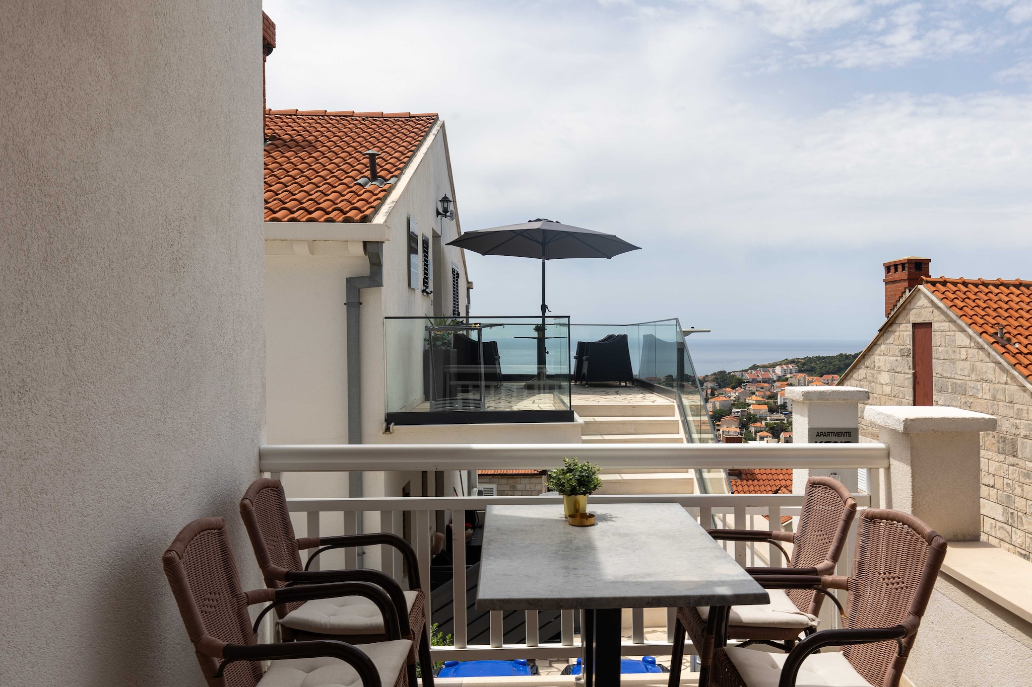 Guest House Kono - Two Bedroom Apartment with Terrace - Terras
