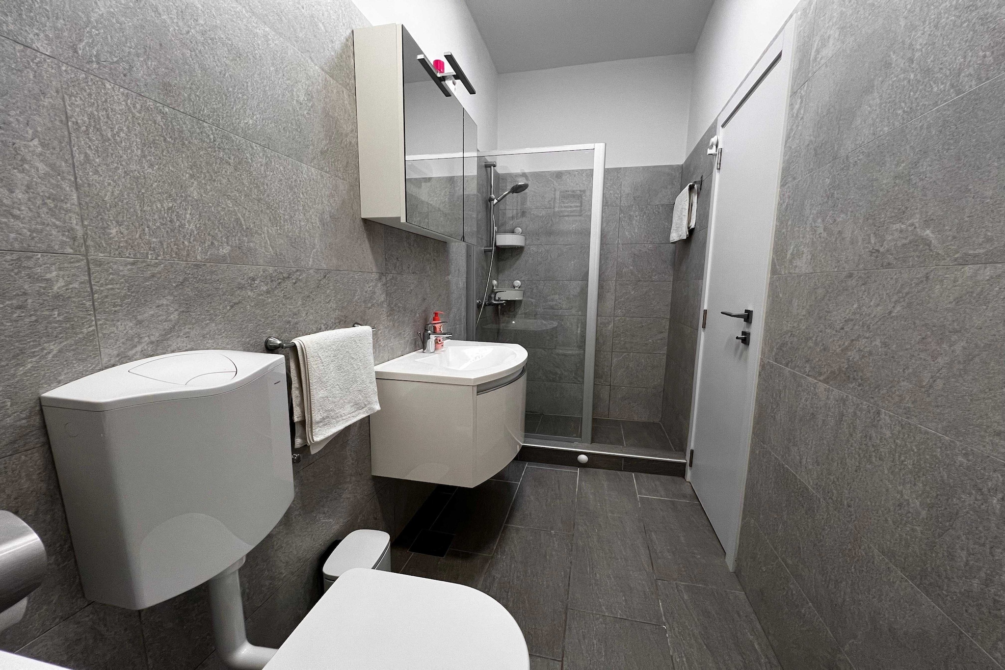 Guest House Kono - Two Bedroom Apartment with Terrace - Badkamer