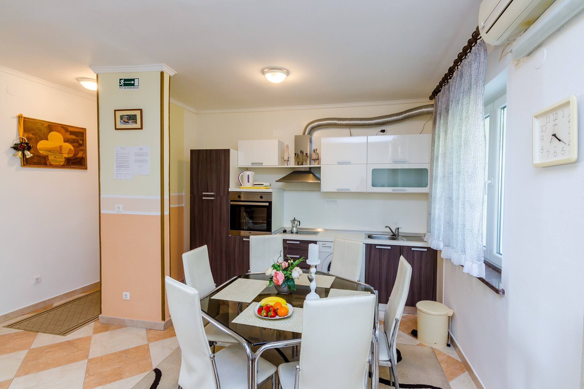 Apartments Nicol are located 900 meters from Dubrovnik’s UNESCO-protected Old Town.
Common furnished terrace as well as outdoor seasonal swimming pool is at your disposal, which is just perfect for a nice and relaxing family or friends vacation.

Kindly note:
The apartments can located on the left hand side upon entering Dubrovnik from the direction of the Dubrovnik airport which is 17 km away.

This two bedroom apartment is air-conditioned with a terrace overlooking the sea and features free WiFi, air conditioning as well as a LCD TV.  The open space living room comes with a sofa and sitting area , and it's combined with the  equipped kitchen and dining area. The private bathroom includes a shower and hairdryer. 

This two bedroom apartment can comfortably accommodate up to 4 persons.

Popular attractions such as the Church of St.Blaise, Dubrovnik Cathedral, the Franciscan Monastery and Stradun are a walking distance from the accommodation. There is a bus stop leading to other parts of town just 400 meters from the apartments, as well as a grocery store. A cafe bar is 500 meters away and plenty of restaurants can be found in the Old Town.

Dubrovnik International Airport is 17 km from the Apartments Nicol. Dubrovnik Bus Station and Ferry Port, connecting the mainland with various Dalmatian islands, are 3 km away.