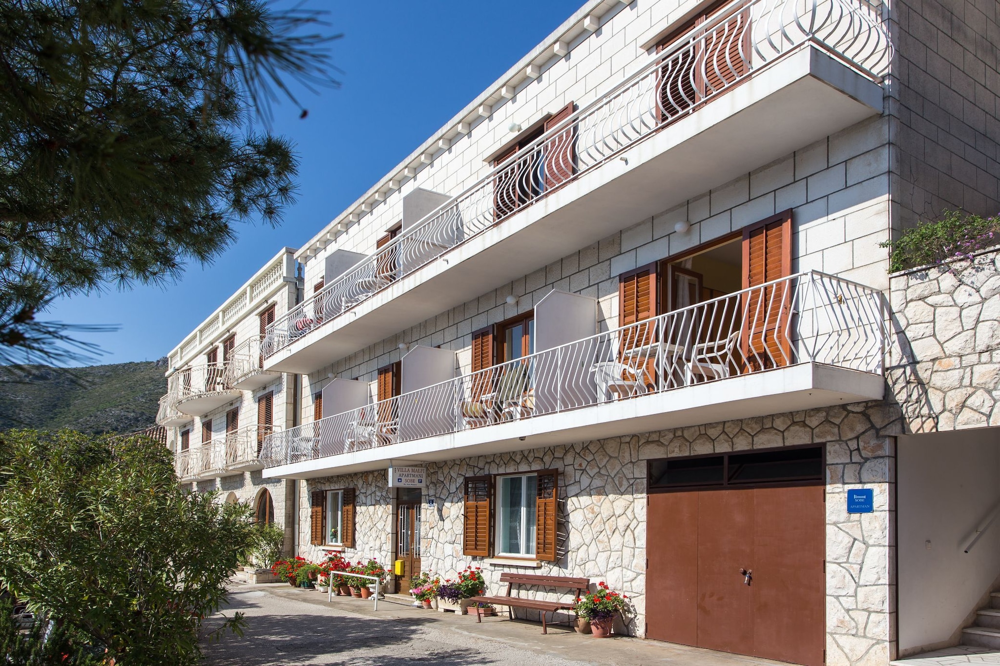 Villa Malfi - Standard Double Room with Sea View (S3)-Buitenlucht