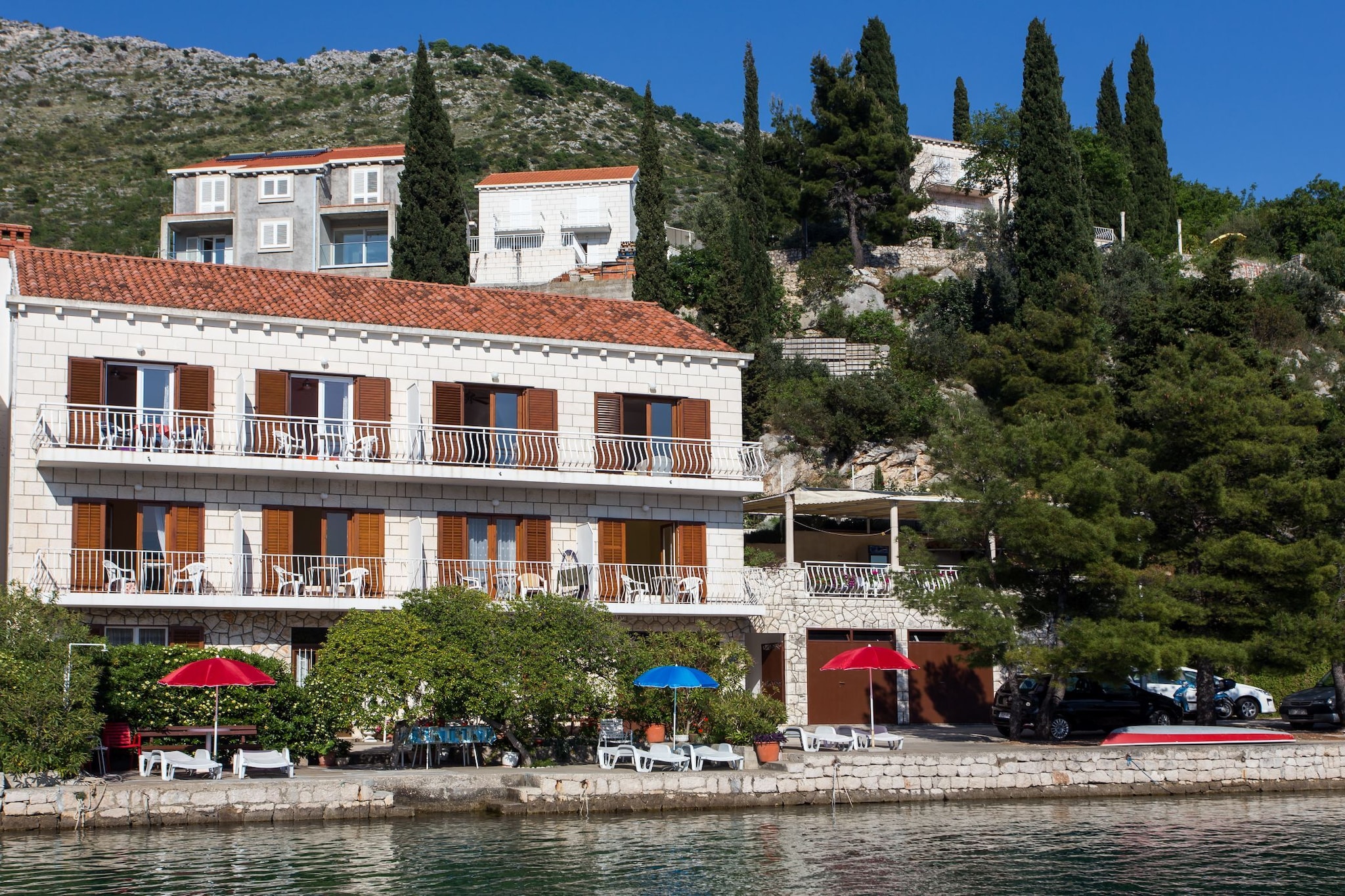 Villa Malfi - Standard Double Room with Sea View (S3)-Buitenlucht